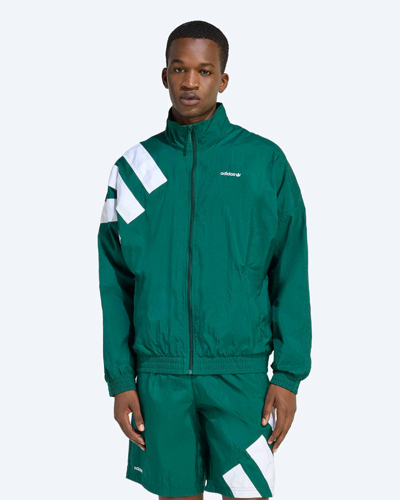 Originals Archive Blocked Track Top Core Green/White