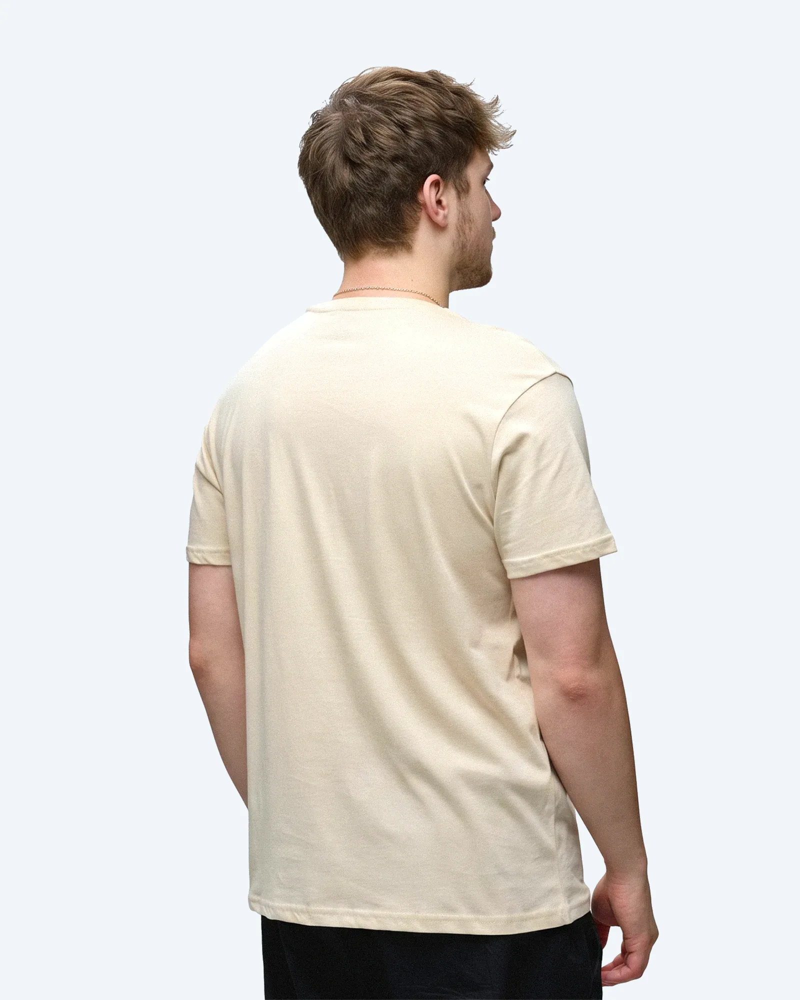 Basic T-Shirt Small Logo Jet Stream White