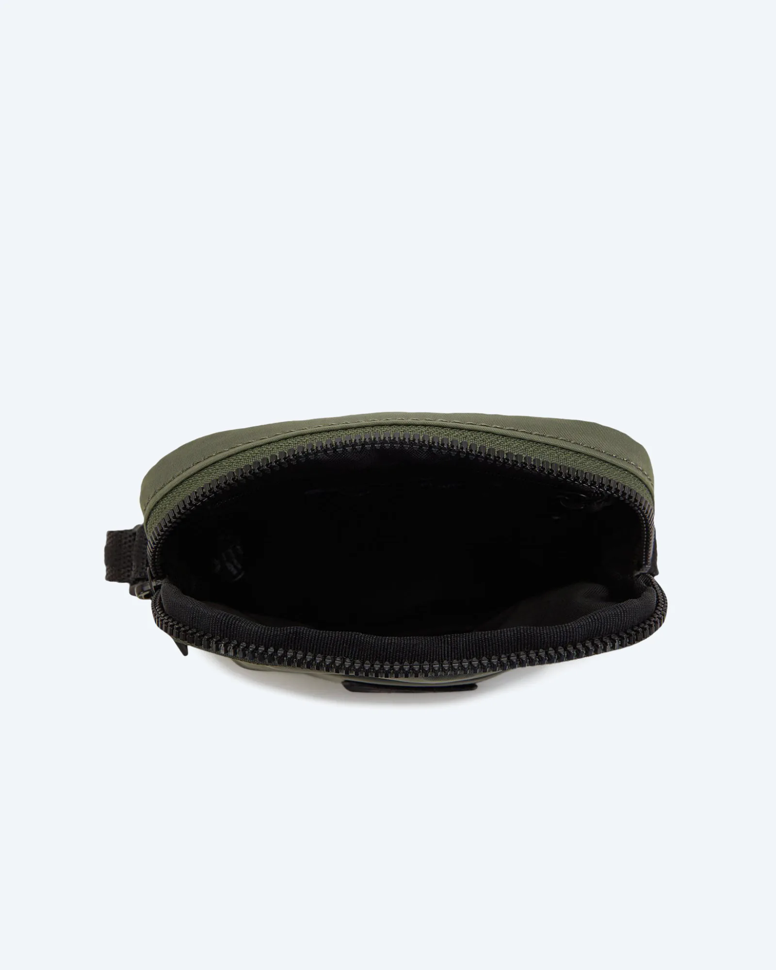 Crinkle Nylon Small Side Bag Laurel Wreath Green