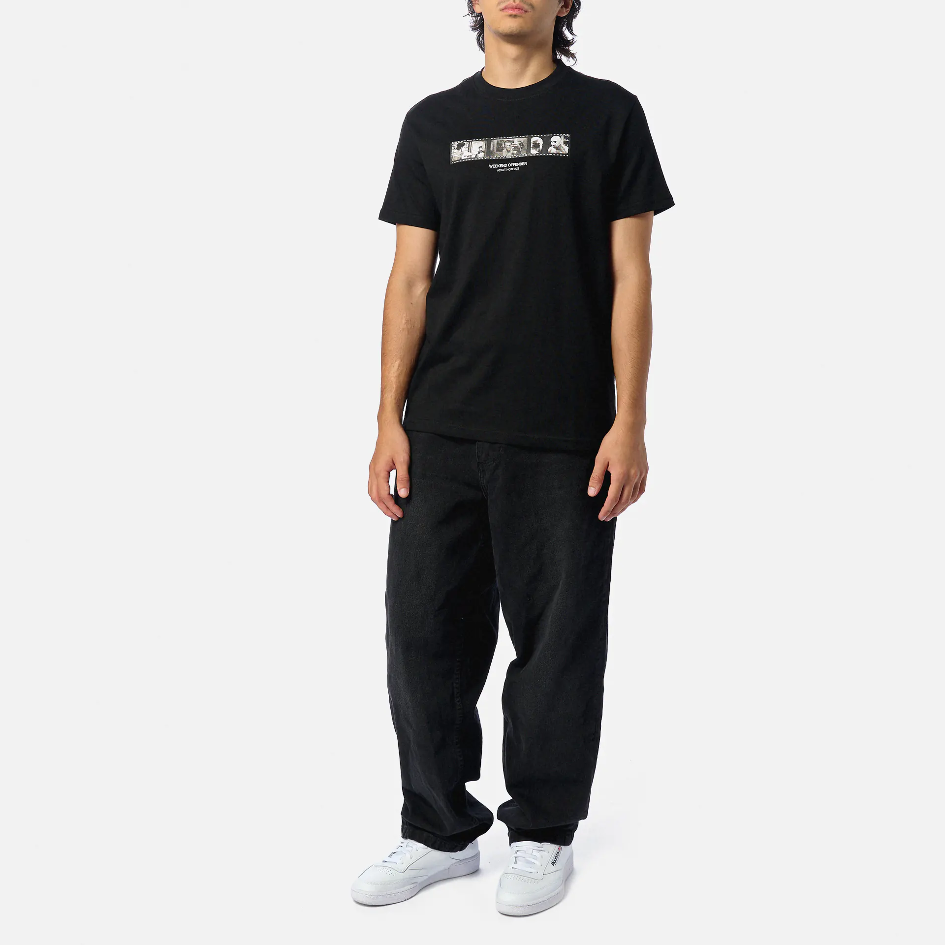 Weekend Offender Reflection T-Shirt Black