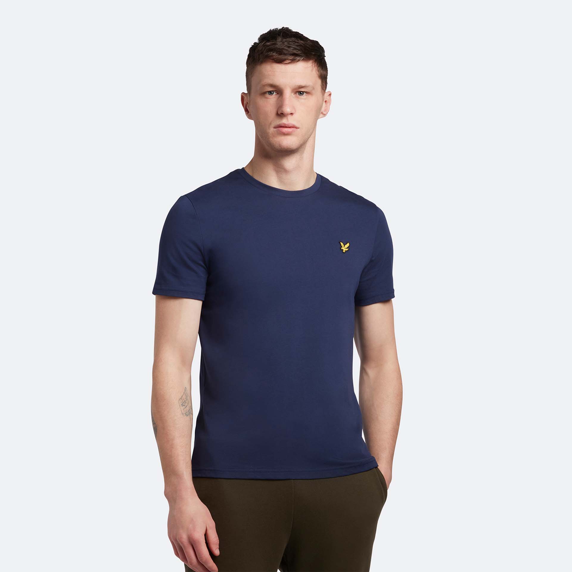 Lyle & Scott Plain T-Shirt Navy