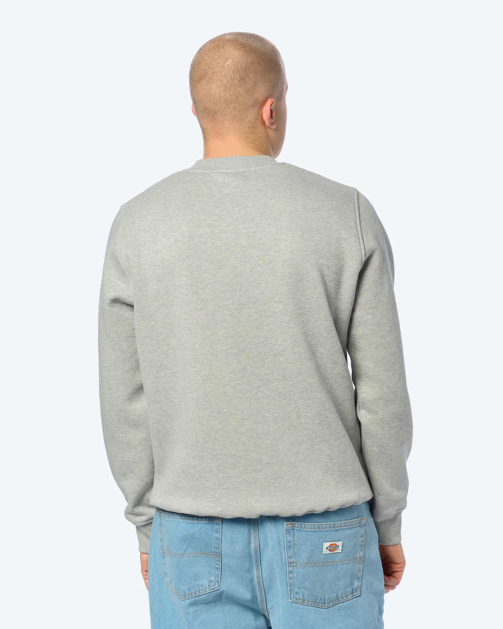 Unfair Athletics Classic Label Crewneck Grey Melange
