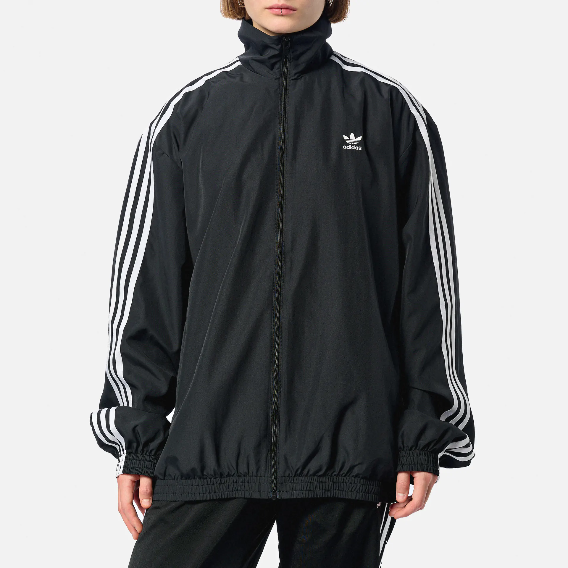 adidas Originals Oversized Track Top Black