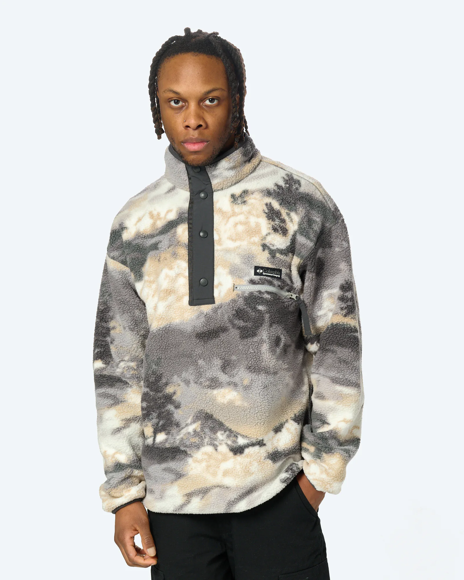 Columbia Helvetia™ II Printed Half Snap Fleece Shark/Dreaming