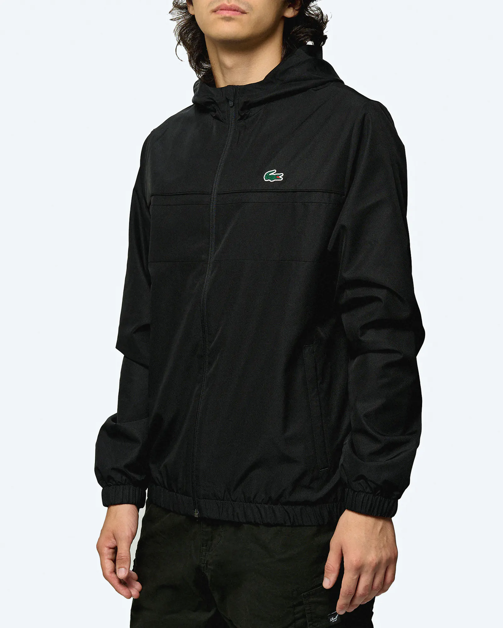 Lacoste Sport Water Repellent Track Jacket Black Lacoste Sport Water Repellent Track Jacket Black