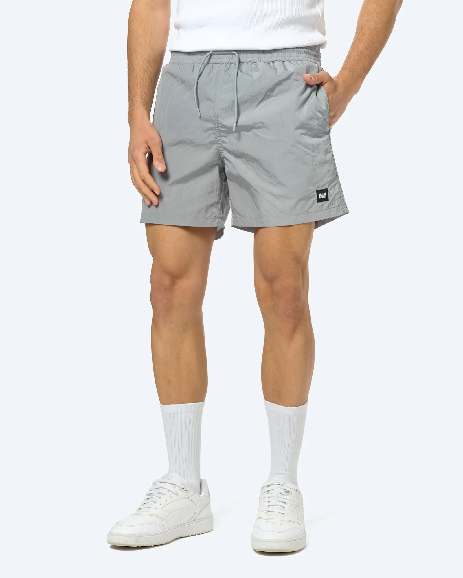 Weekend Offender Stacks Swim Short Smokey