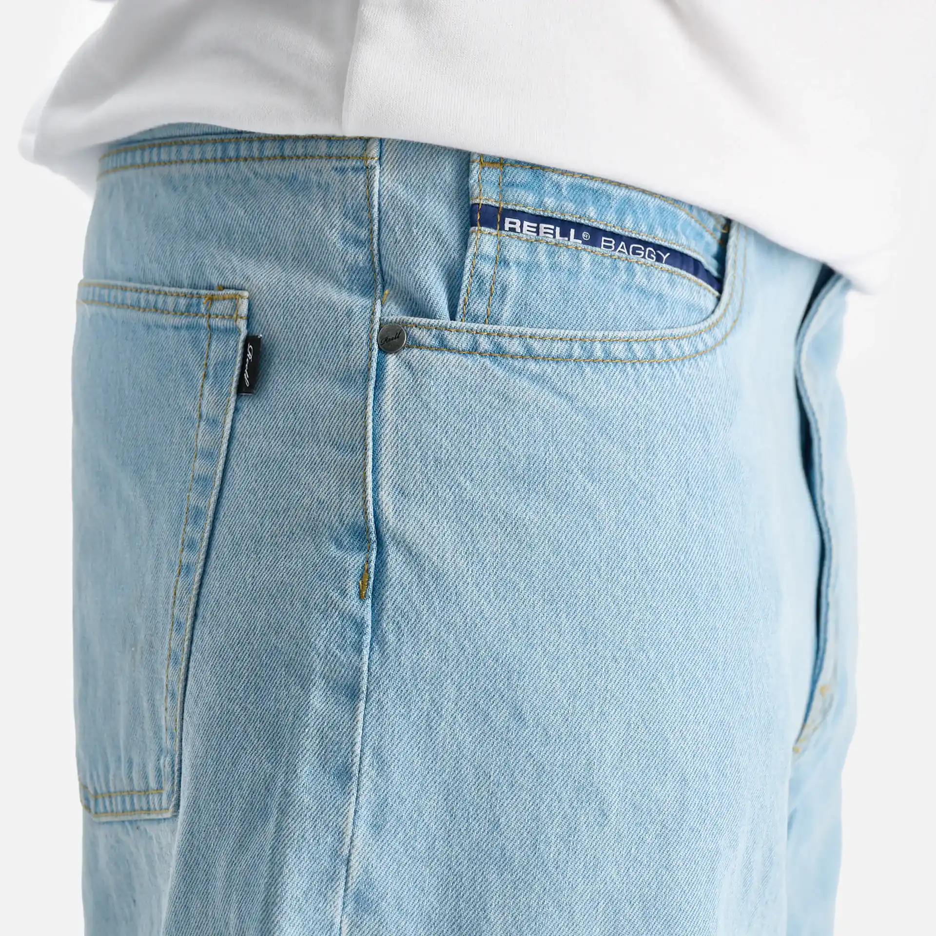 Reell Jeans Baggy Heavy Loose Fit Jeans Origin Light Blue