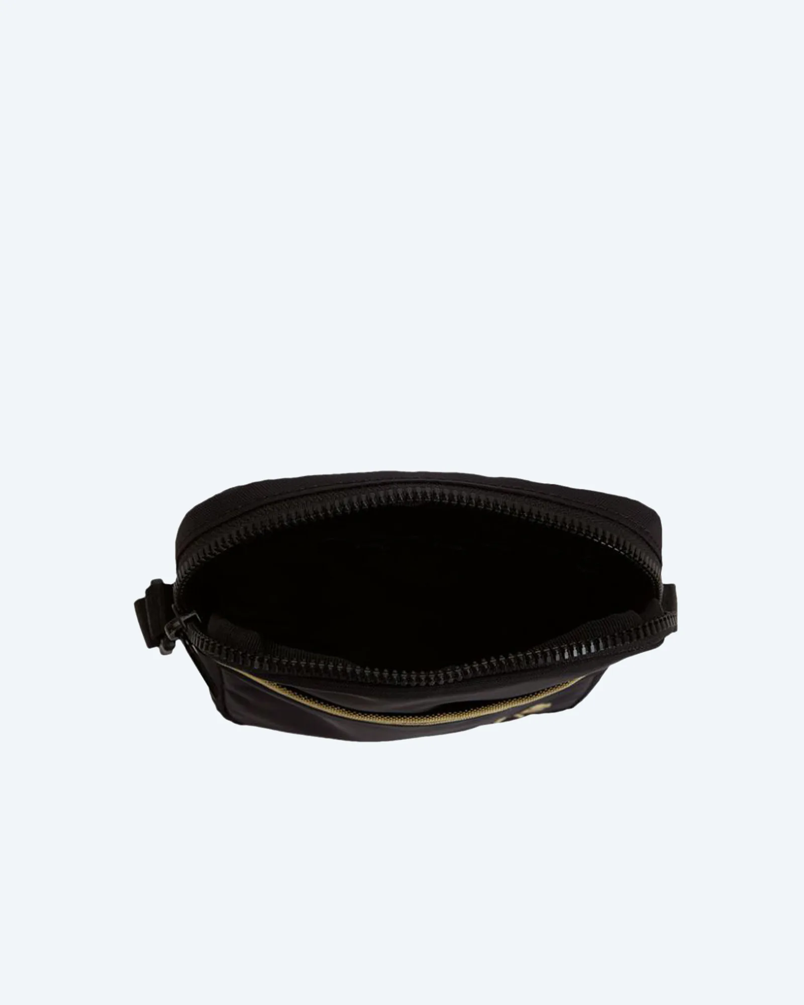 Fred Perry Tipped Tape Small Side Bag Black