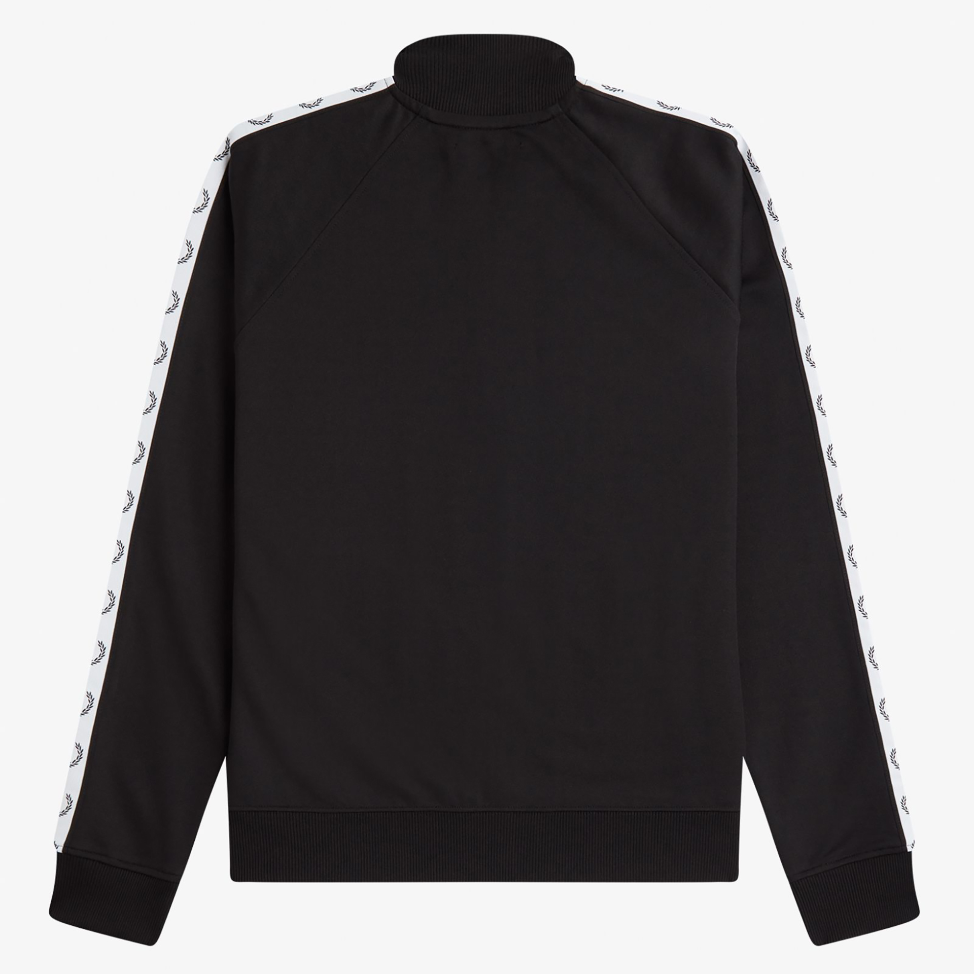 Fred Perry Taped Track Jacket Black