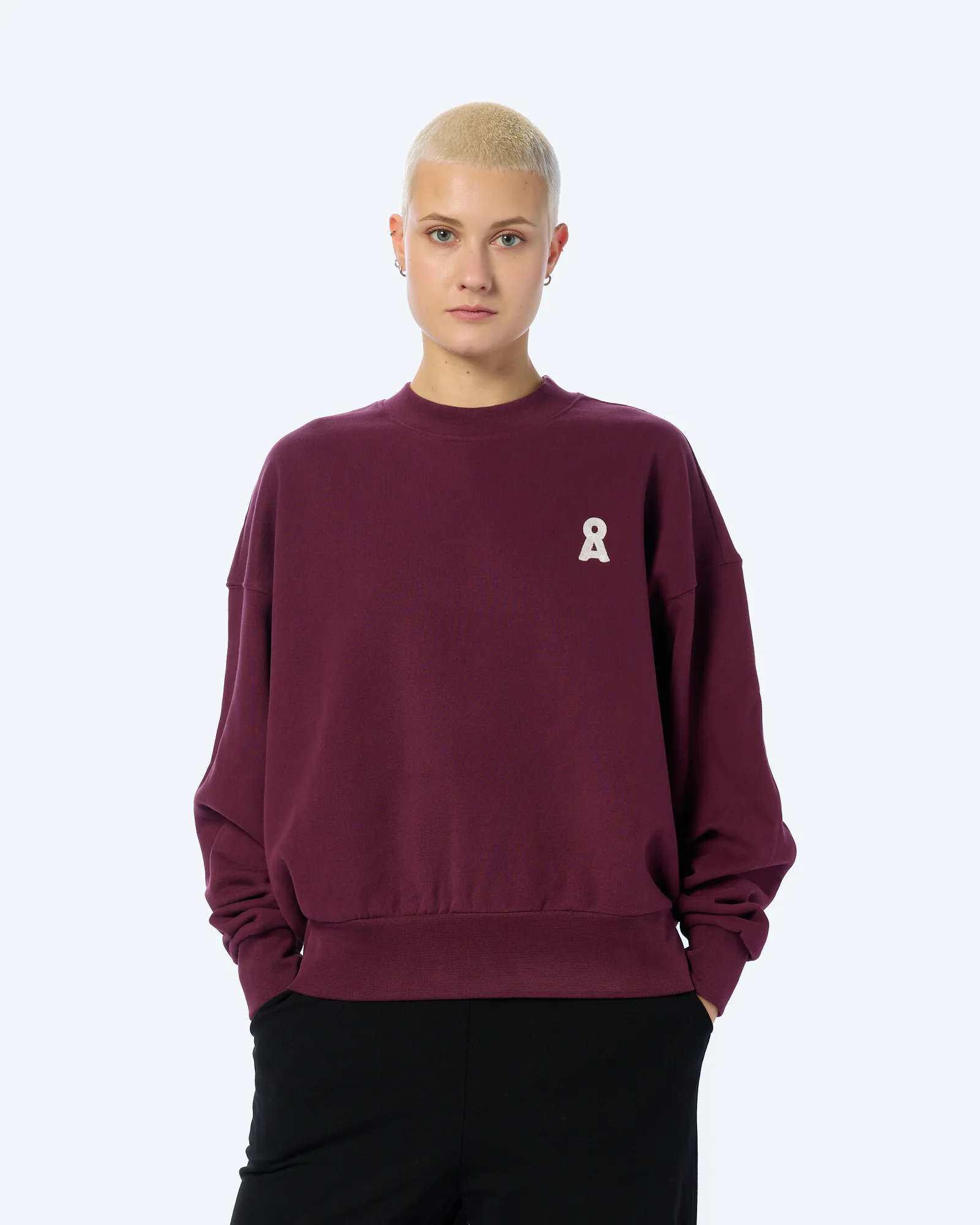 ARMEDANGELS ICONIC Å ALIZAA Sweatshirt Dark Cranberry