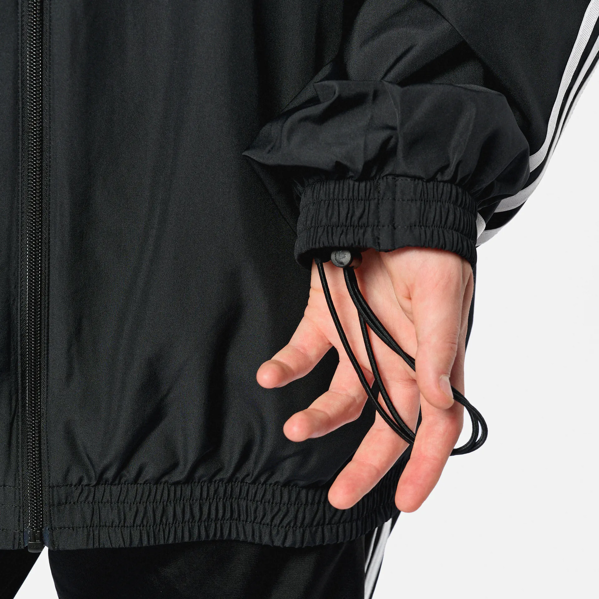 adidas Originals Oversized Track Top Black