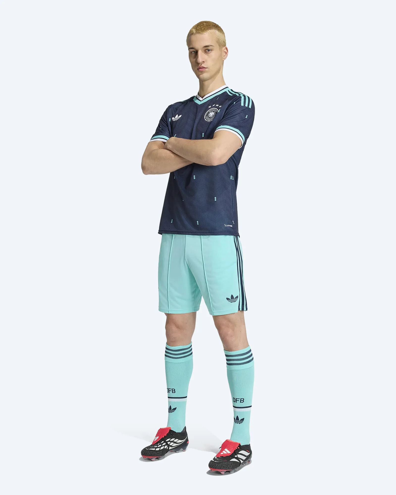 DFB Away Short Flash Aqua