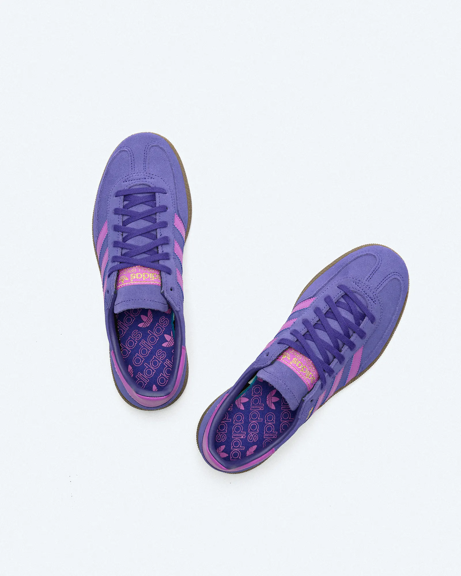 adidas Originals Handball Spezial Sneaker J Purple/Purple Burst/Gum adidas Originals Handball Spezial Sneaker J Purple/Purple Burst/Gum