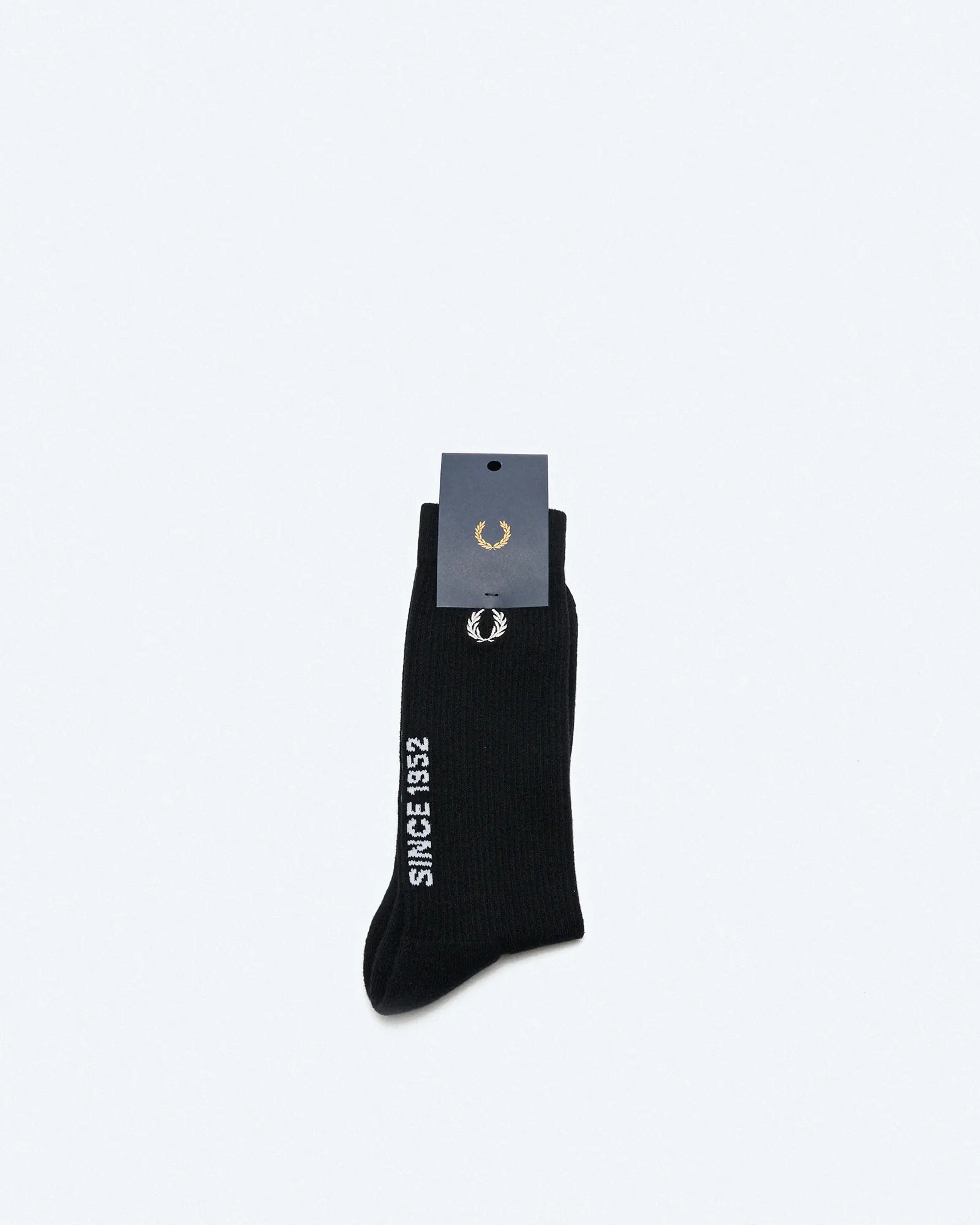Fred Perry Bold Branding Sock Black