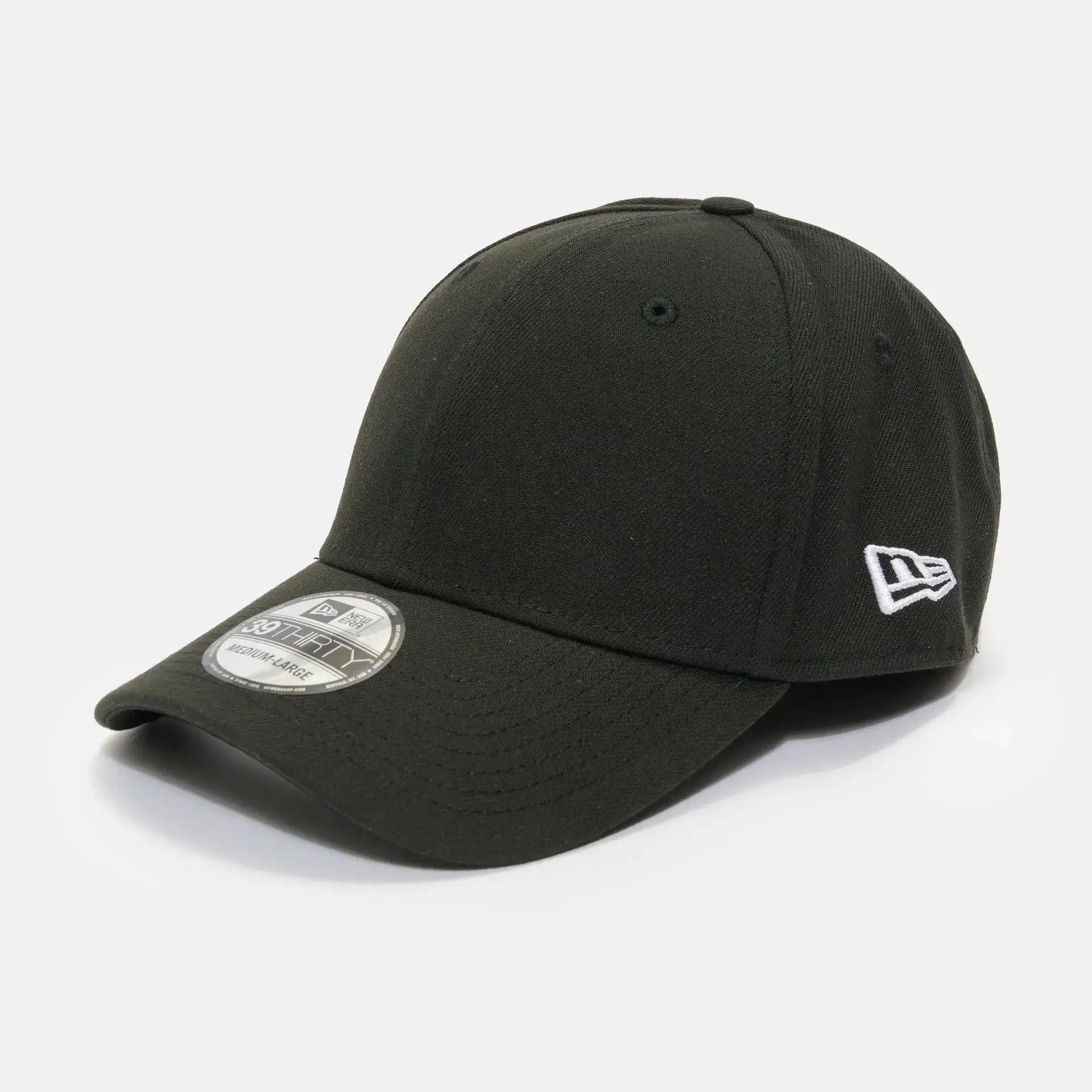 New Era Basic 39Thirty Stretch Fit Cap Black