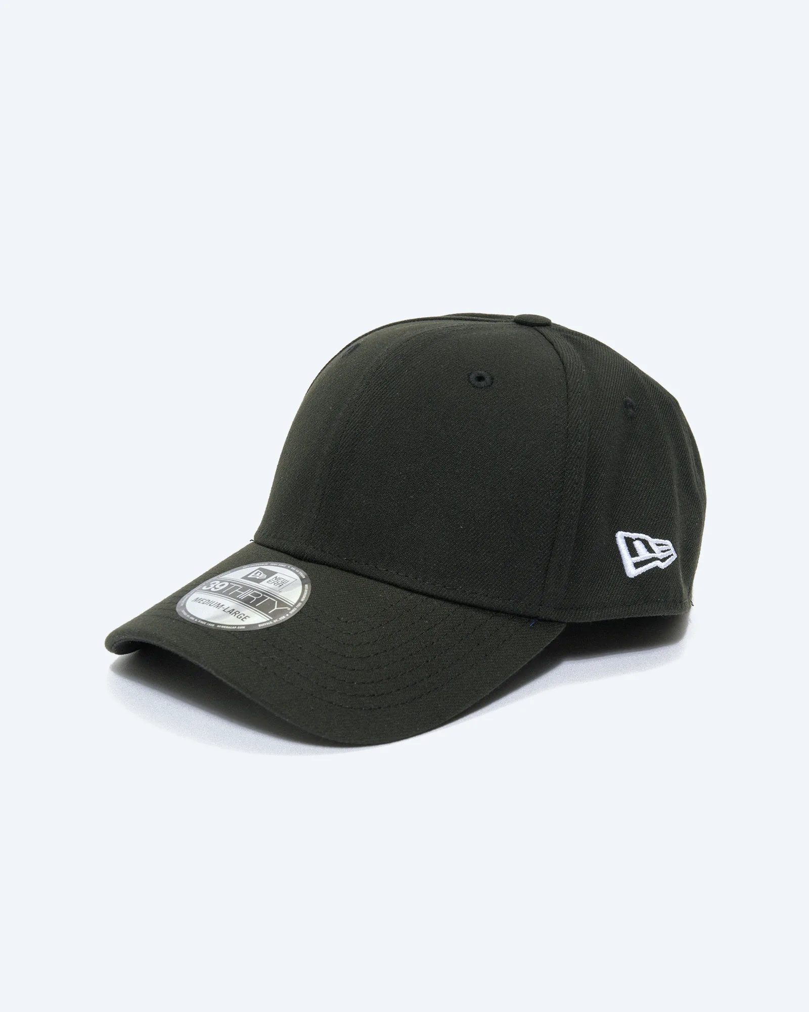 New Era Basic 39Thirty Stretch Fit Cap Black New Era Basic 39Thirty Stretch Fit Cap Black