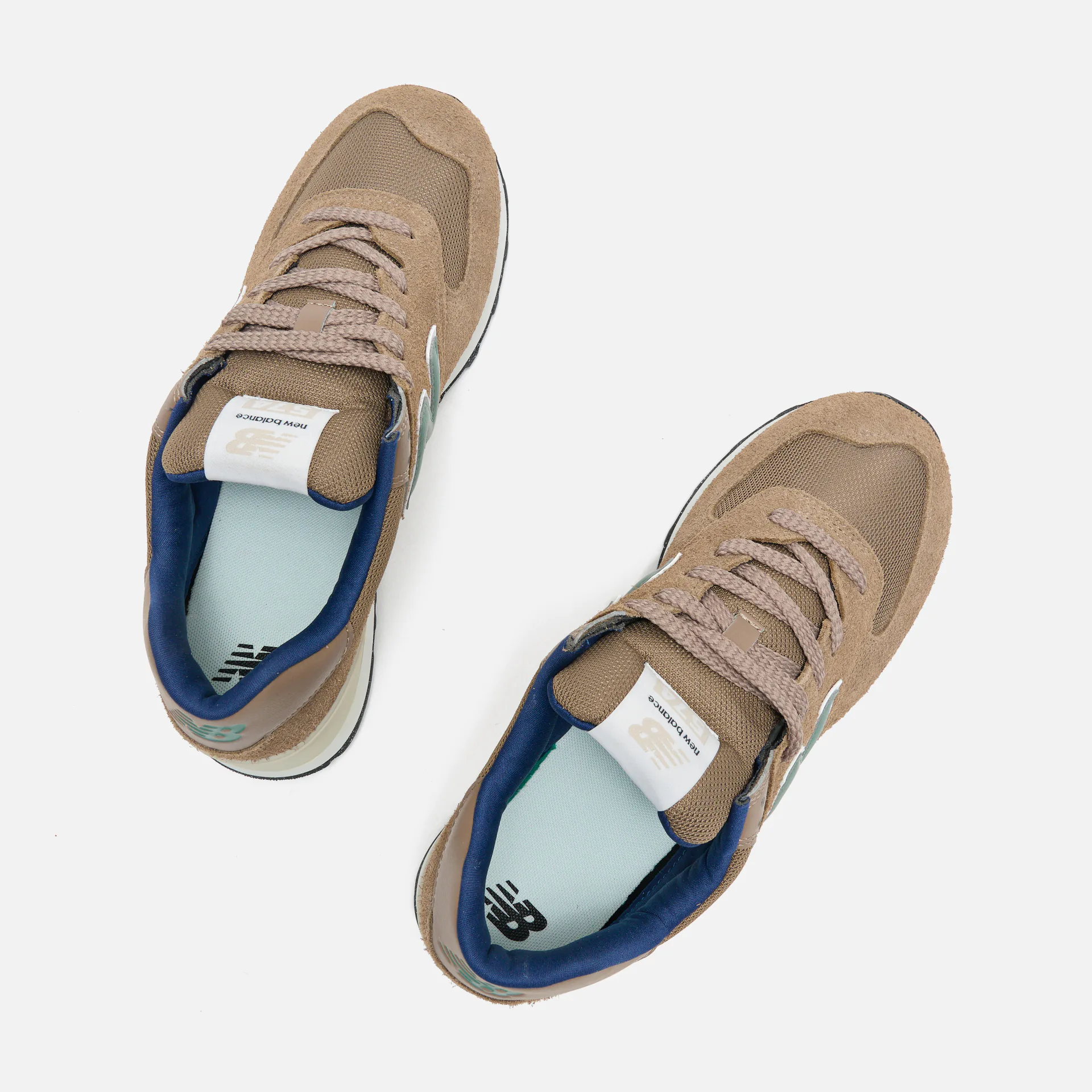 New Balance U574SBB Sneaker Brown/Royal Blue