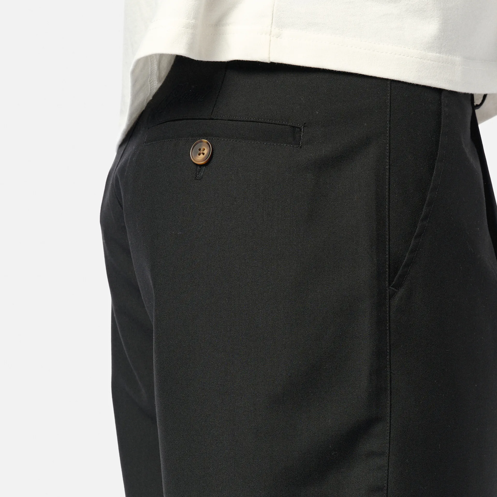 Prohibited Pleated Shorts Black