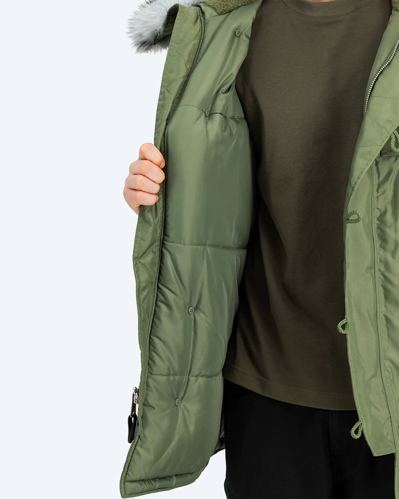 N-3A Vintage Parka Sage Green