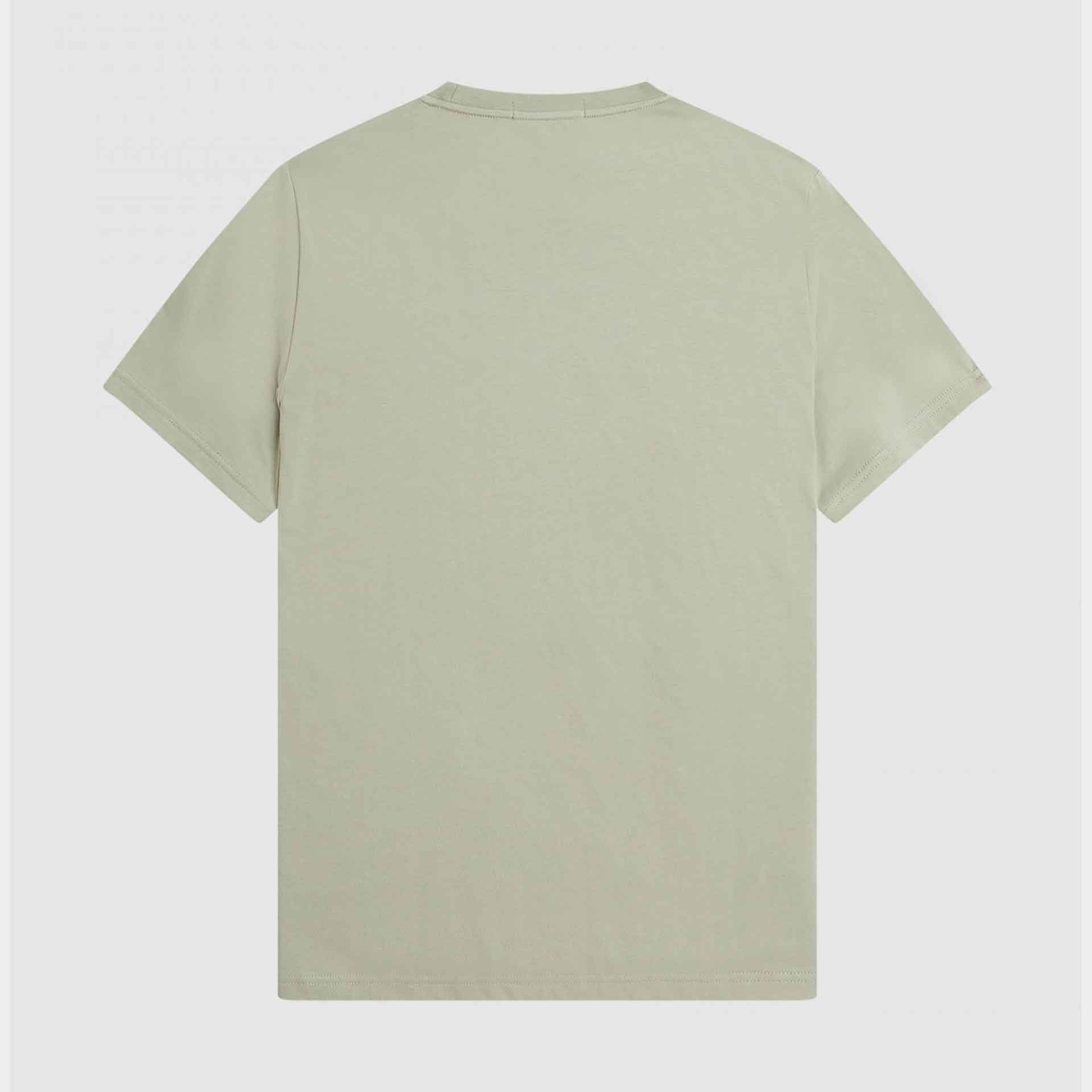 Fred Perry Embroidered T-Shirt Seagrass
