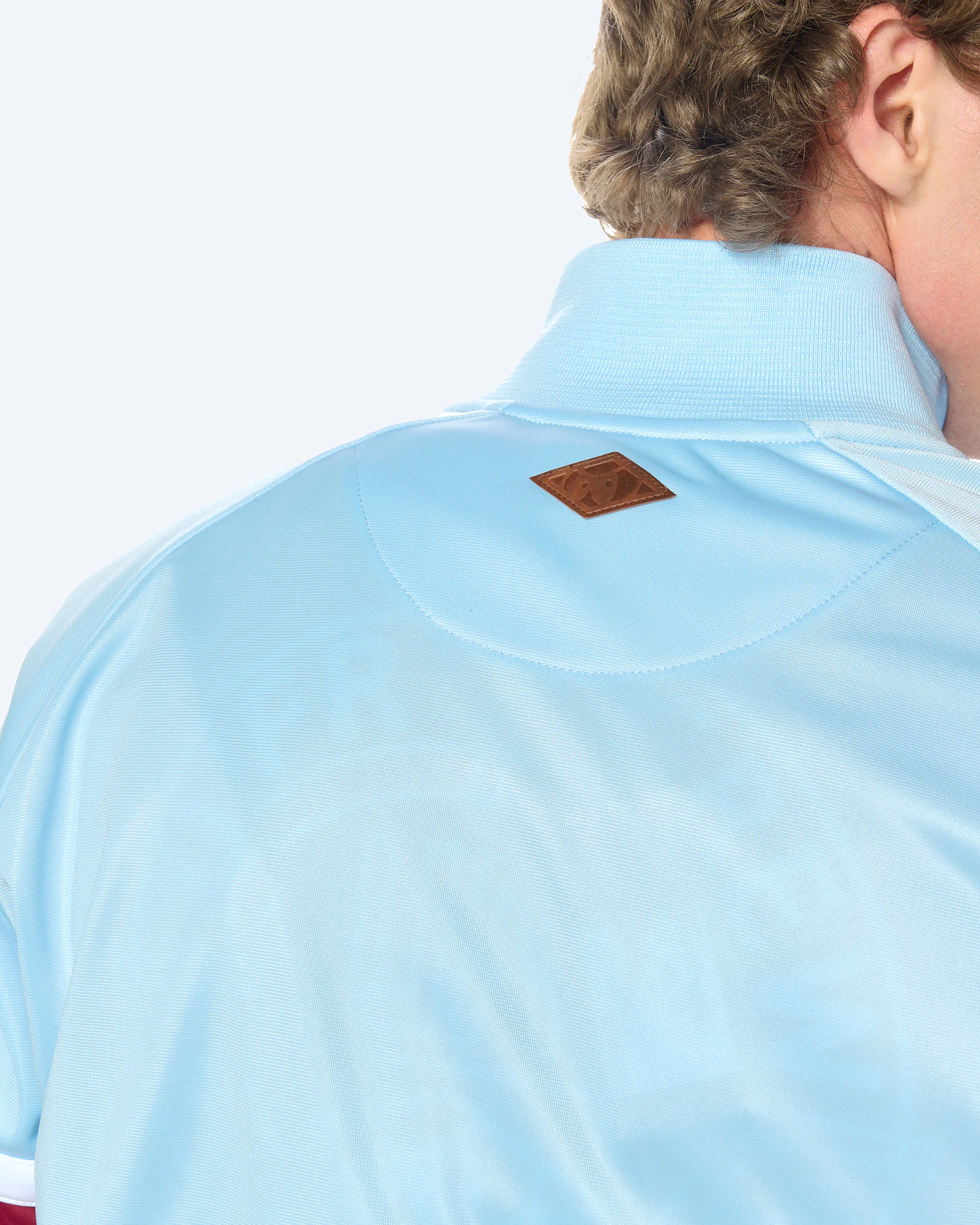 DMWU Tracktop Burgundy/Skyblue