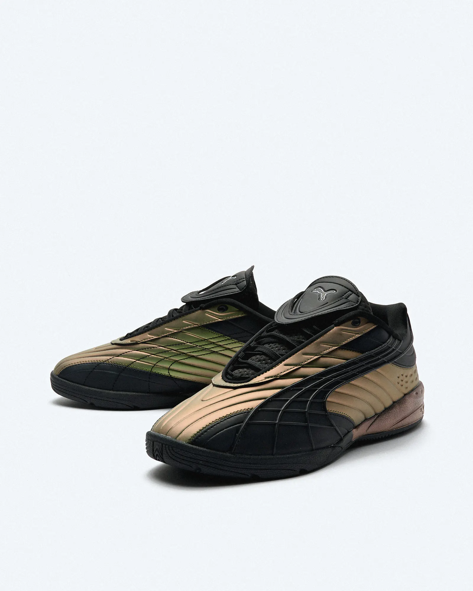 PUMA V-S2 Spectrum Sneakers Black/Iridescent Green PUMA V-S2 Spectrum Sneakers Black/Iridescent Green