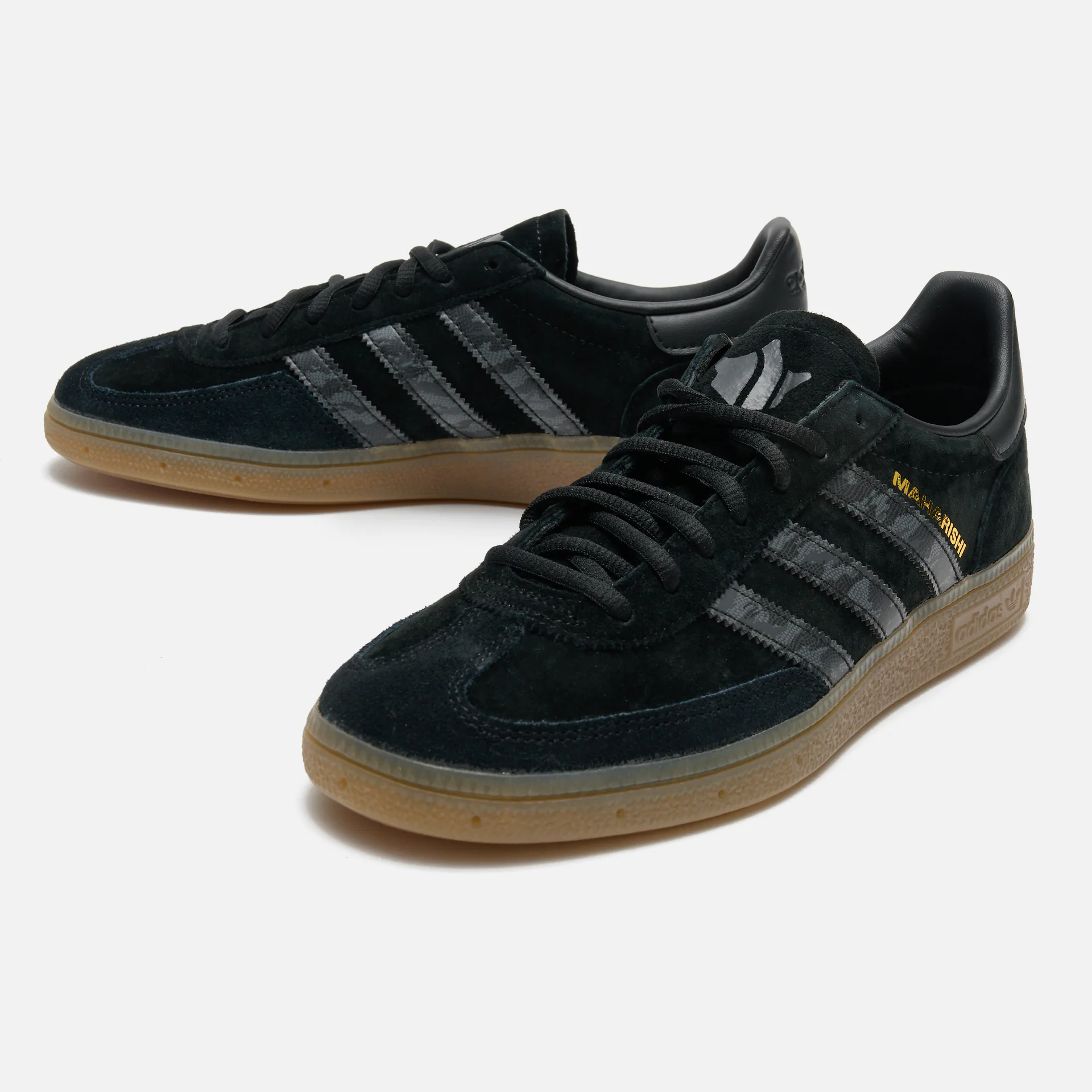 adidas X Arsenal FC X Maharishi Handball Spezial Sneaker Core Black/Carbon/Gum4