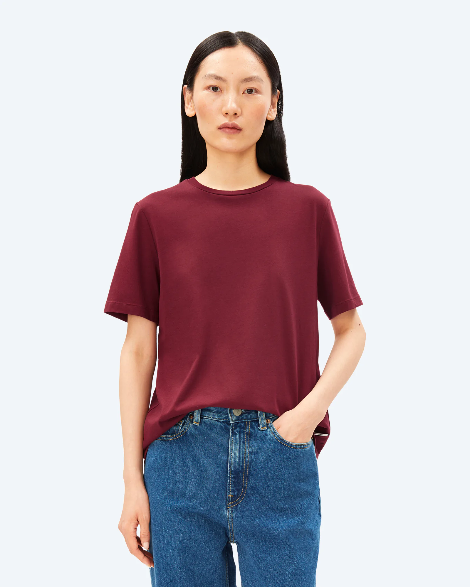 Lualaa T-Shirt Velvet Red