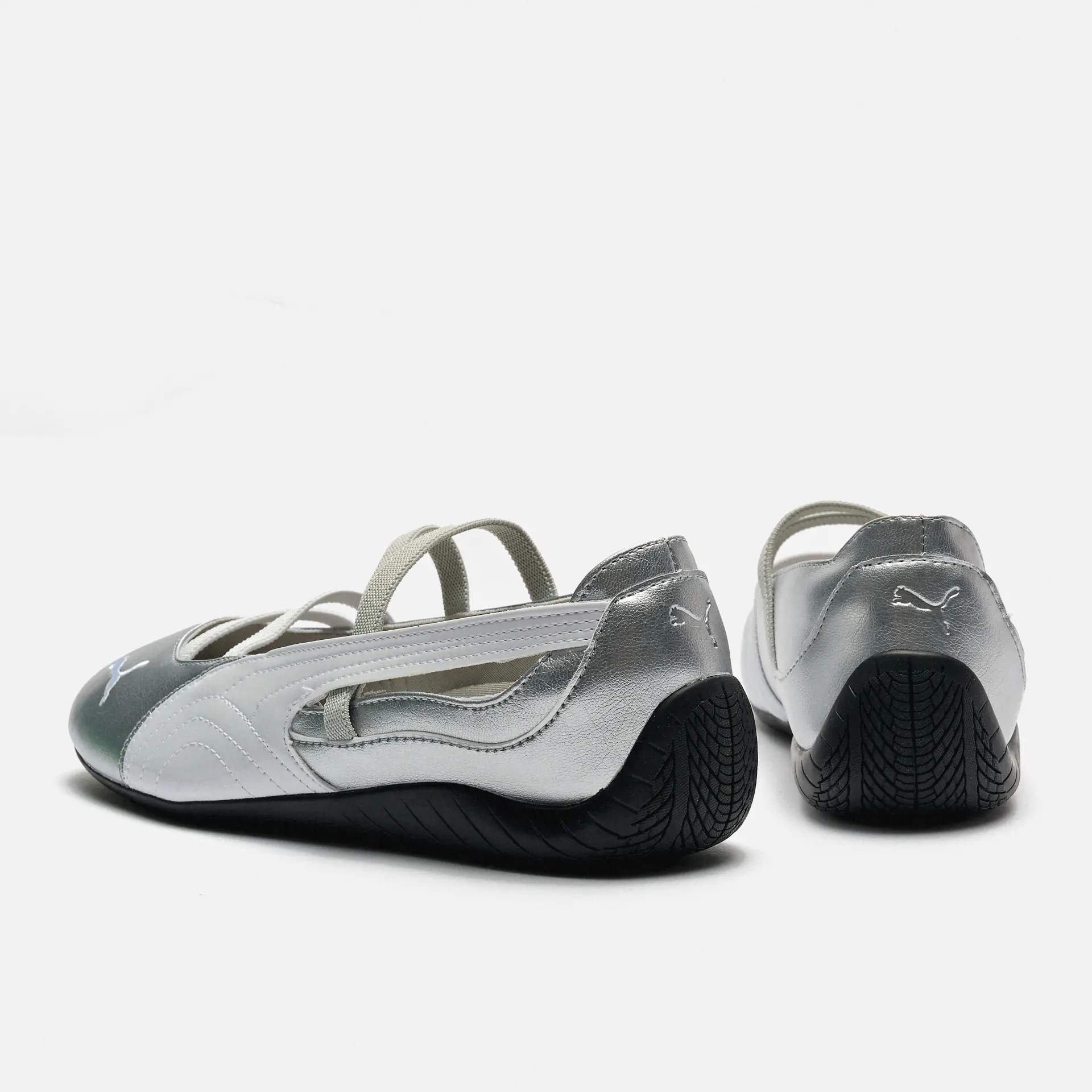 PUMA Speedcat Ballet Metallic Wns Sneakers Silver/White