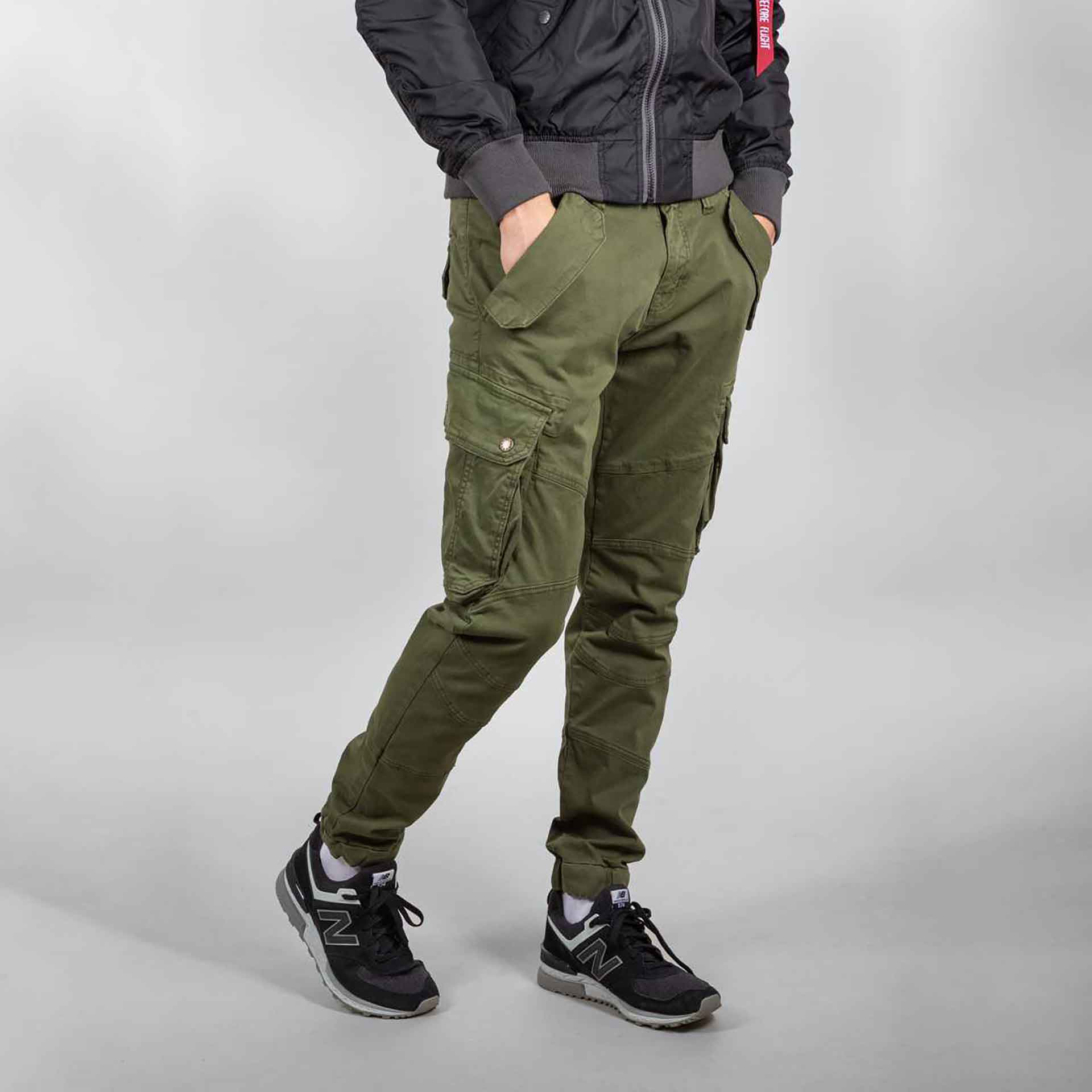 Alpha Industries Combat Cargo Pants LW Dark Olive