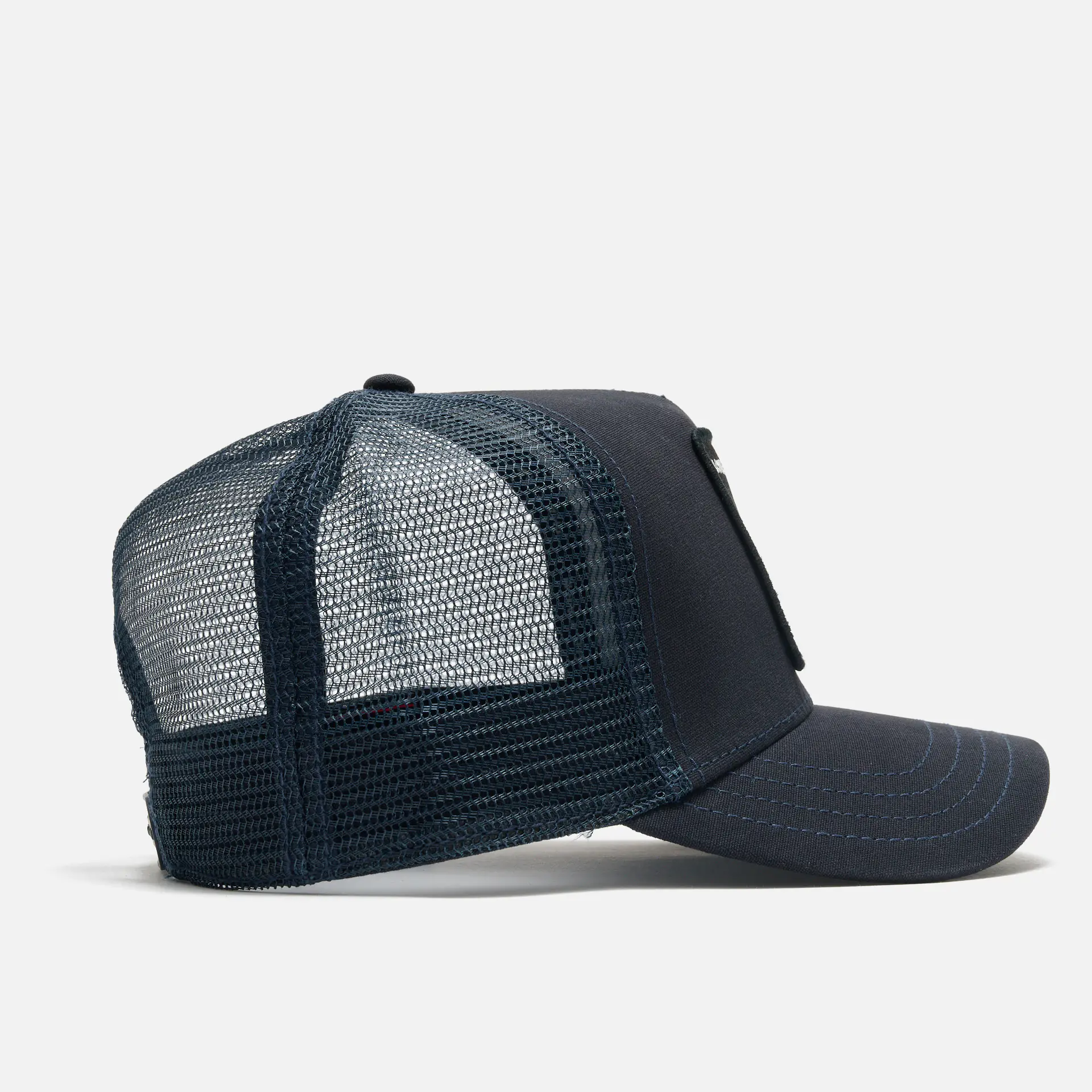 Goorin Bros The Lone Wolf Baseball Trucker Cap Navy