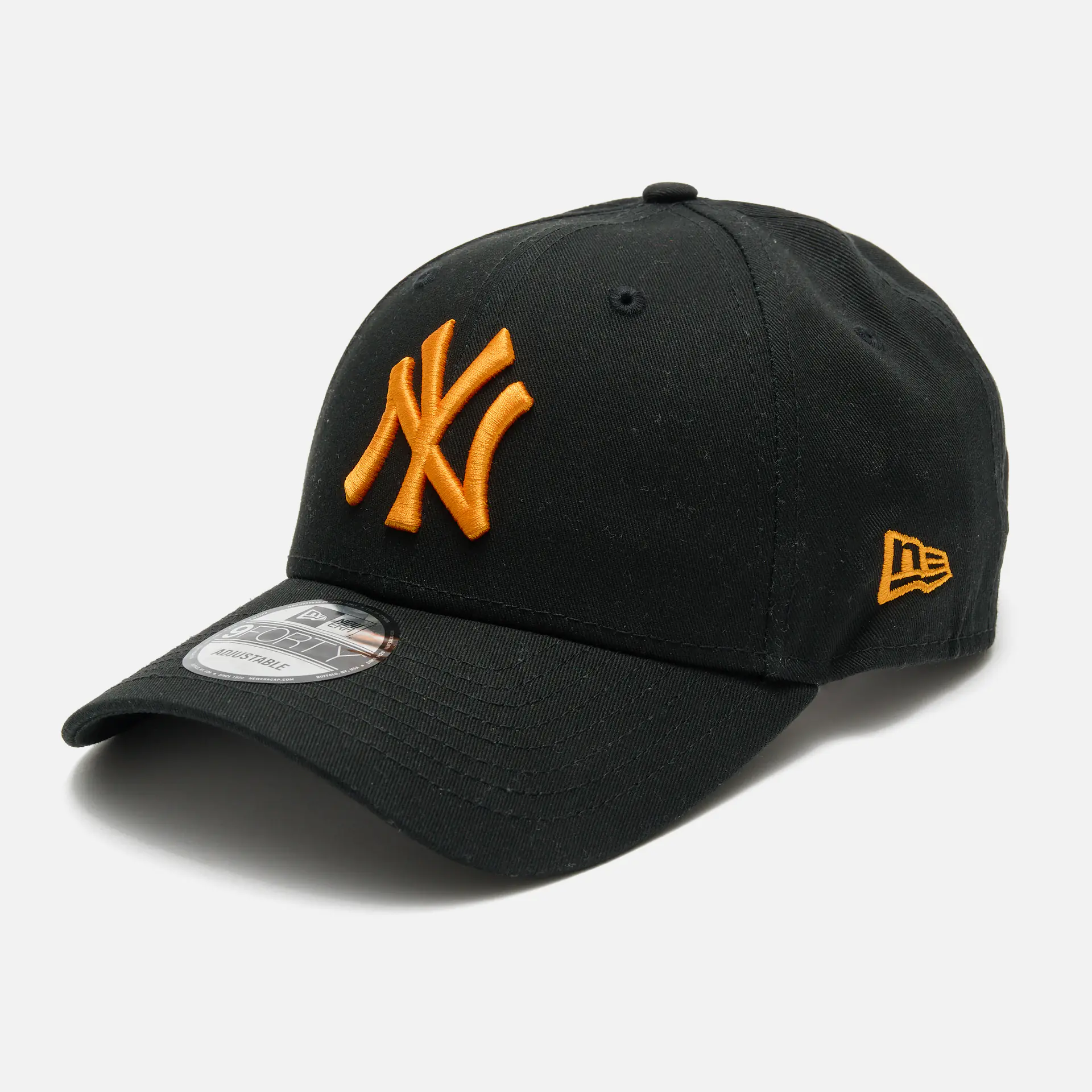 New Era MLB NY Yankees League Essential 9Forty Strapback Cap Black/Orange
