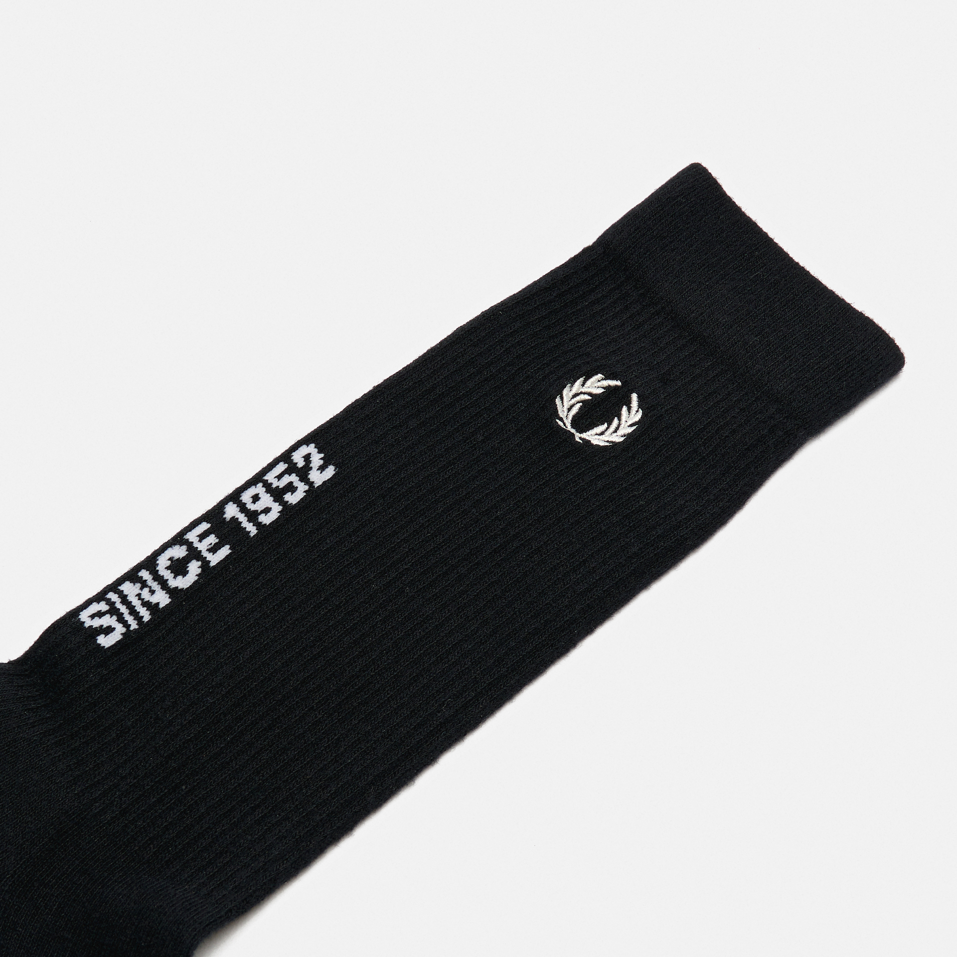 Fred Perry Bold Branding Sock Black