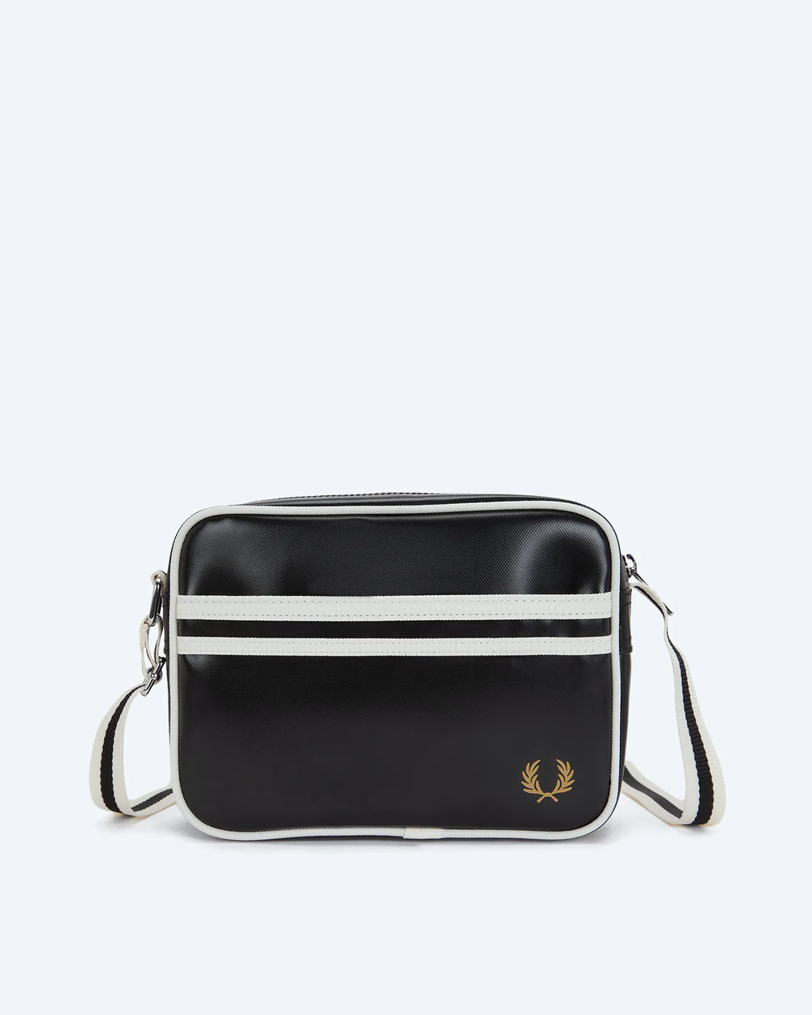 Fred Perry Classic Mini Shoulder Bag Black/Ecru