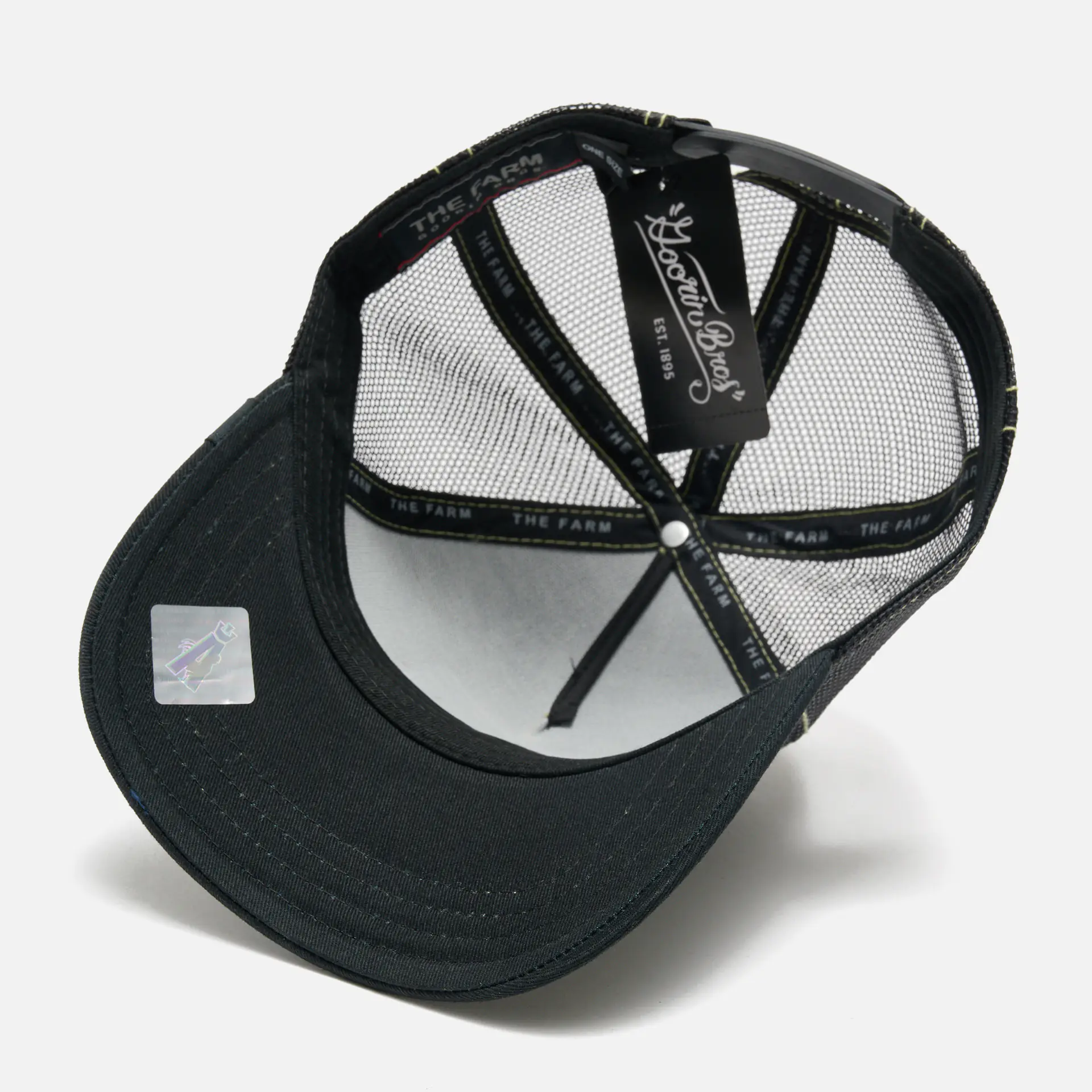 Goorin Bros The Queen Bee Baseball Trucker Cap Black Goorin Bros The Queen Bee Baseball Trucker Cap Black