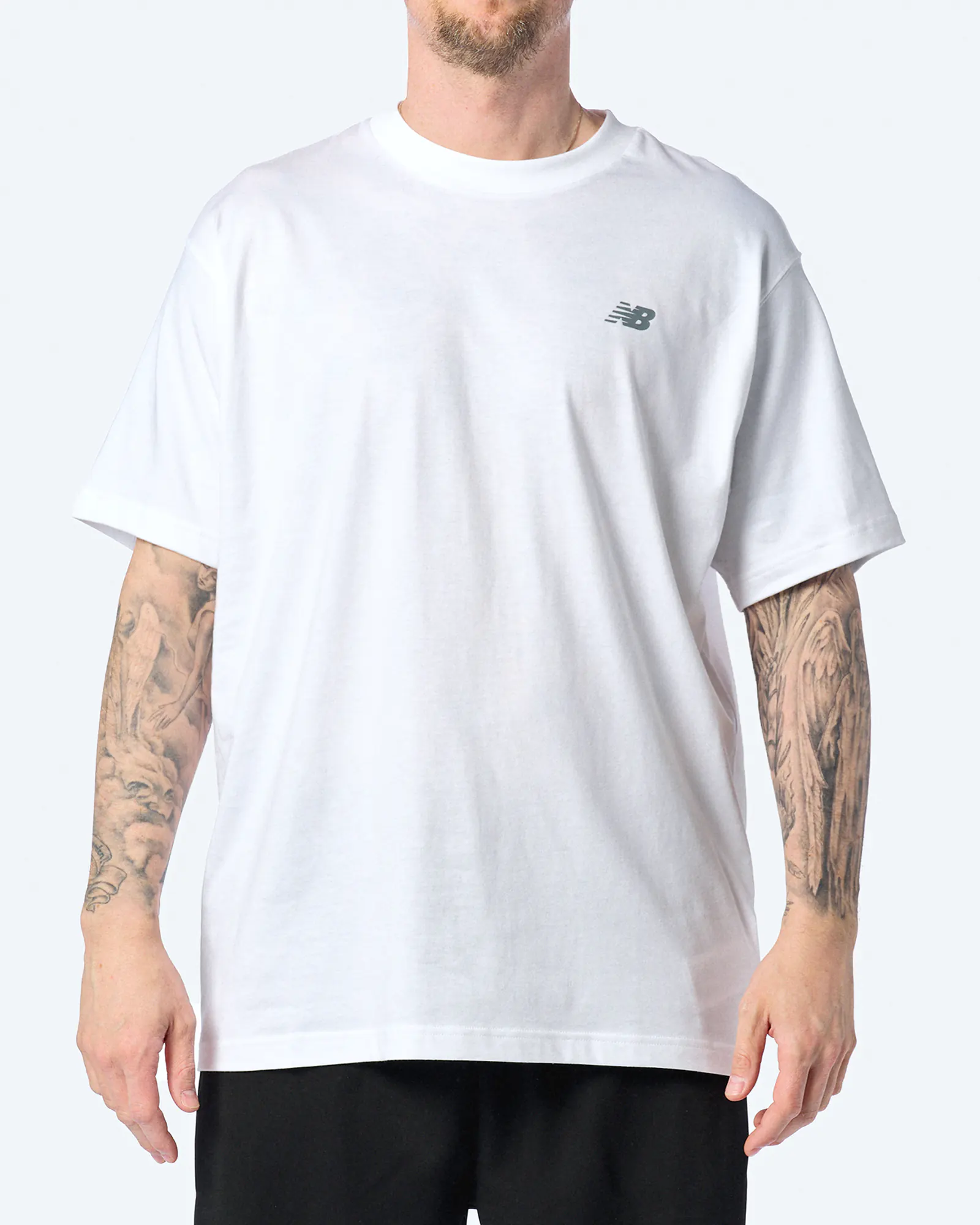 New Balance Relaxed Logo T-Shirt White New Balance Relaxed Logo T-Shirt White