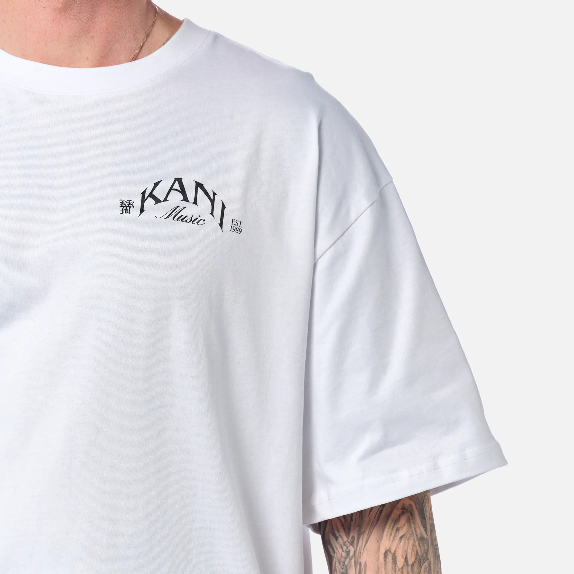 Karl Kani Palm Print T-Shirt White