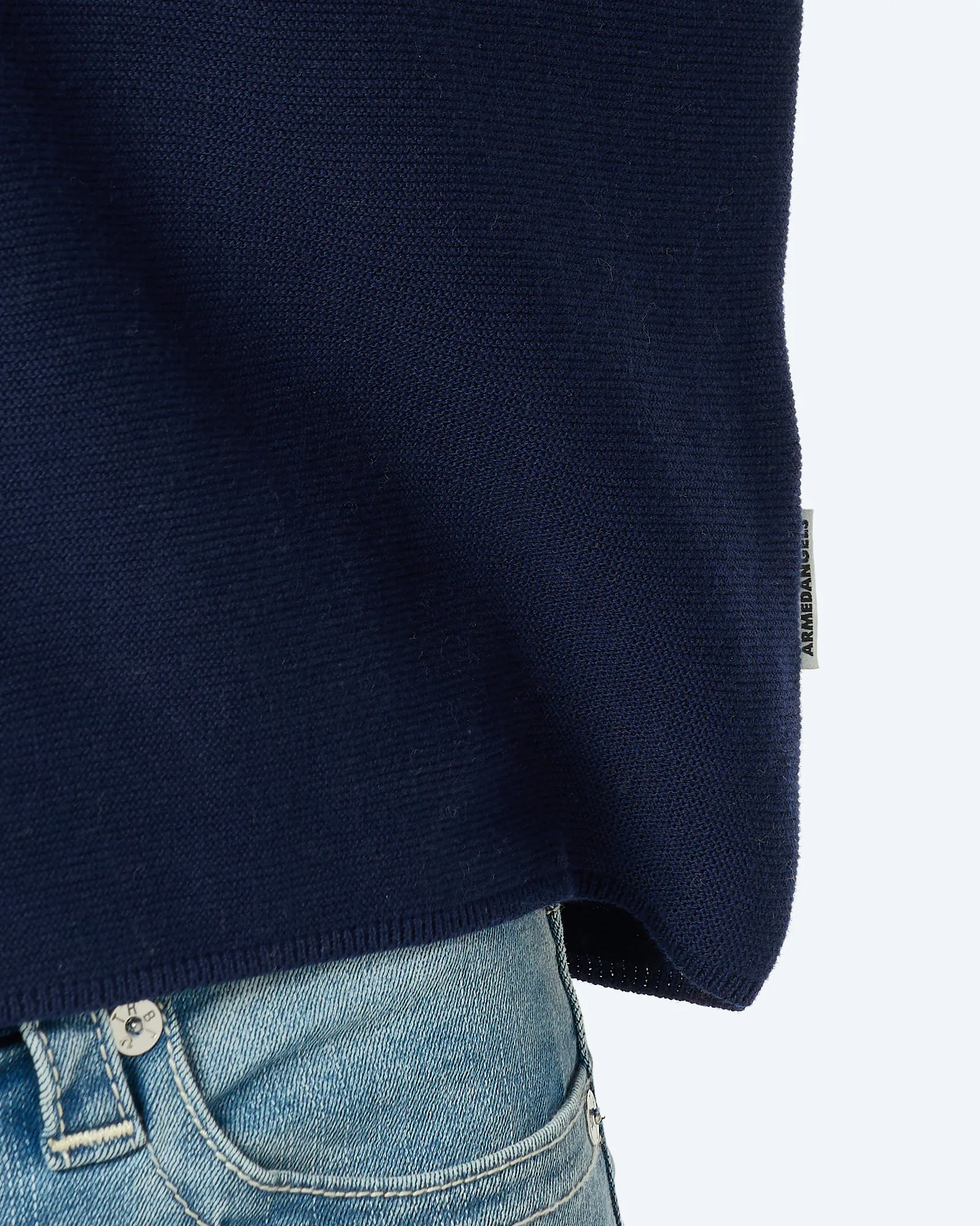 ARMEDANGELS MERINAA LINKS LINKS Sweatshirt Tinted Navy