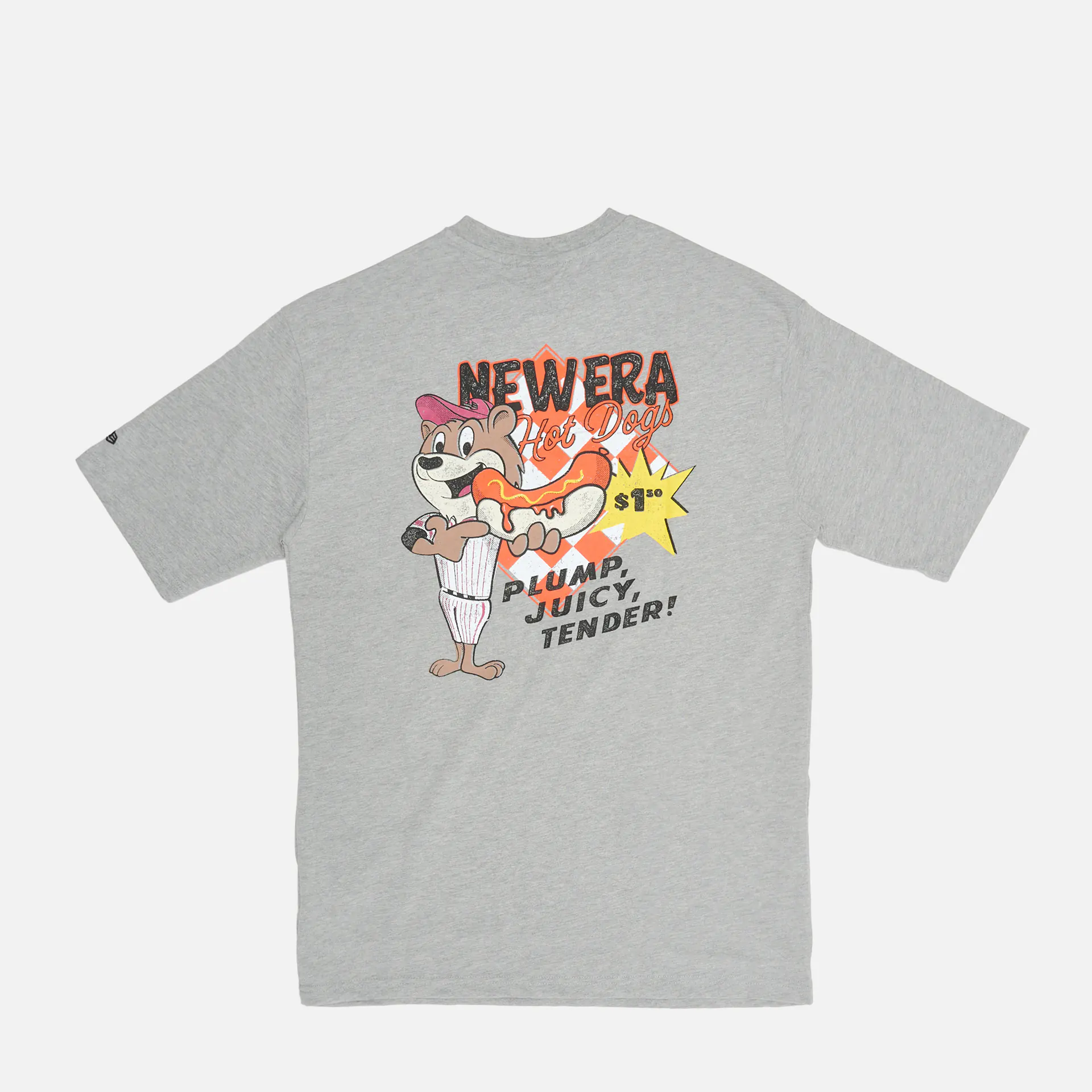 New Era Character Oversize T-Shirt Medium Grey