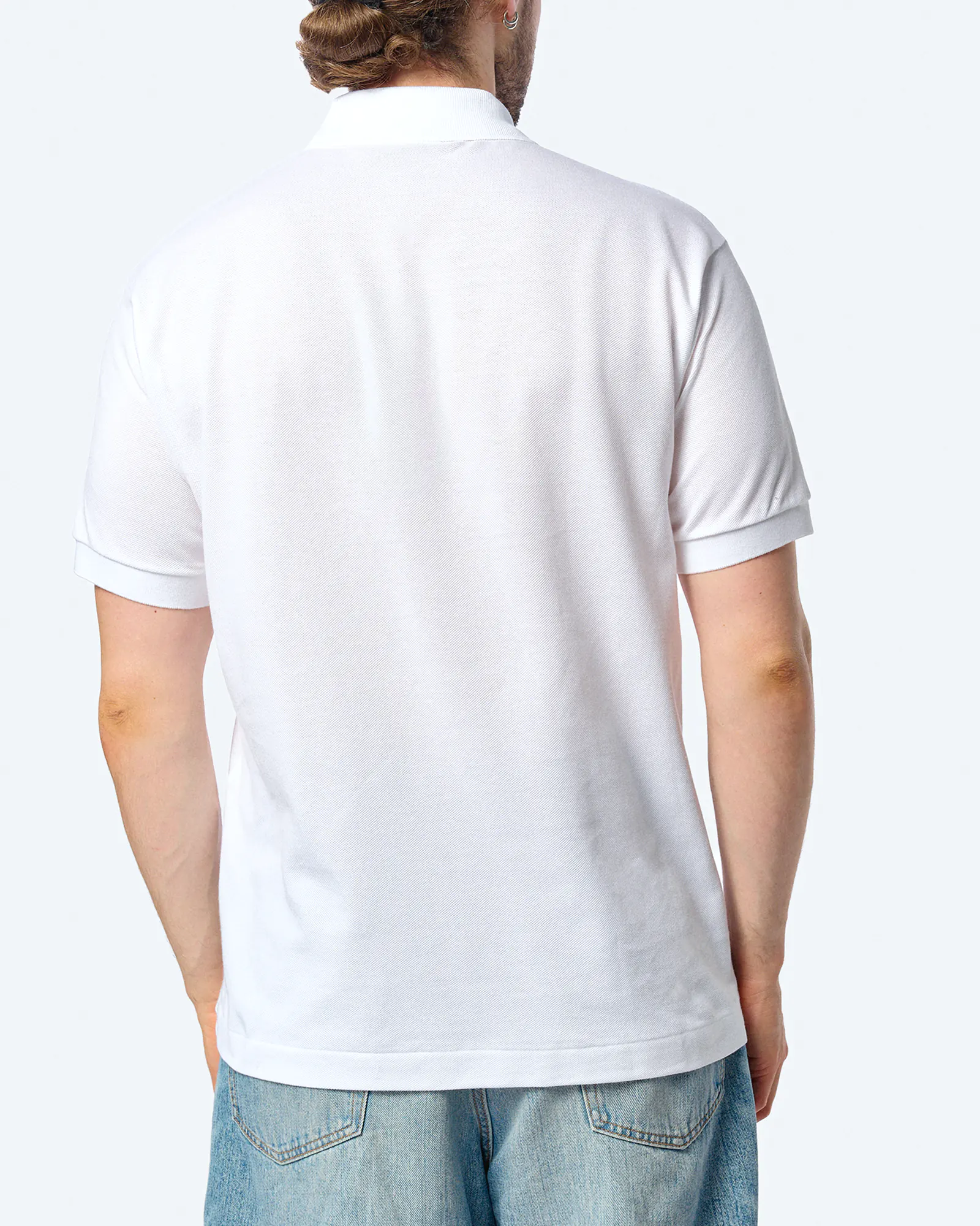 Lacoste Classic Fit Piqué Poloshirt White