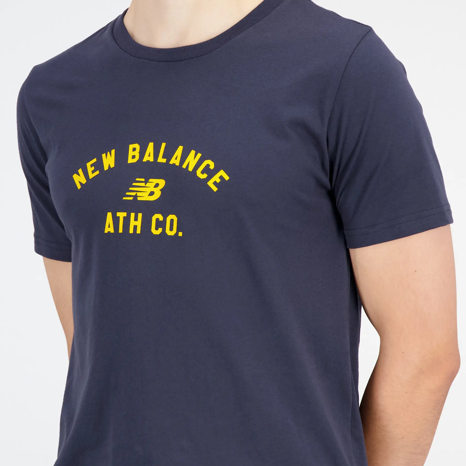 New Balance Sport Cotton Jersey T-Shirt Navy