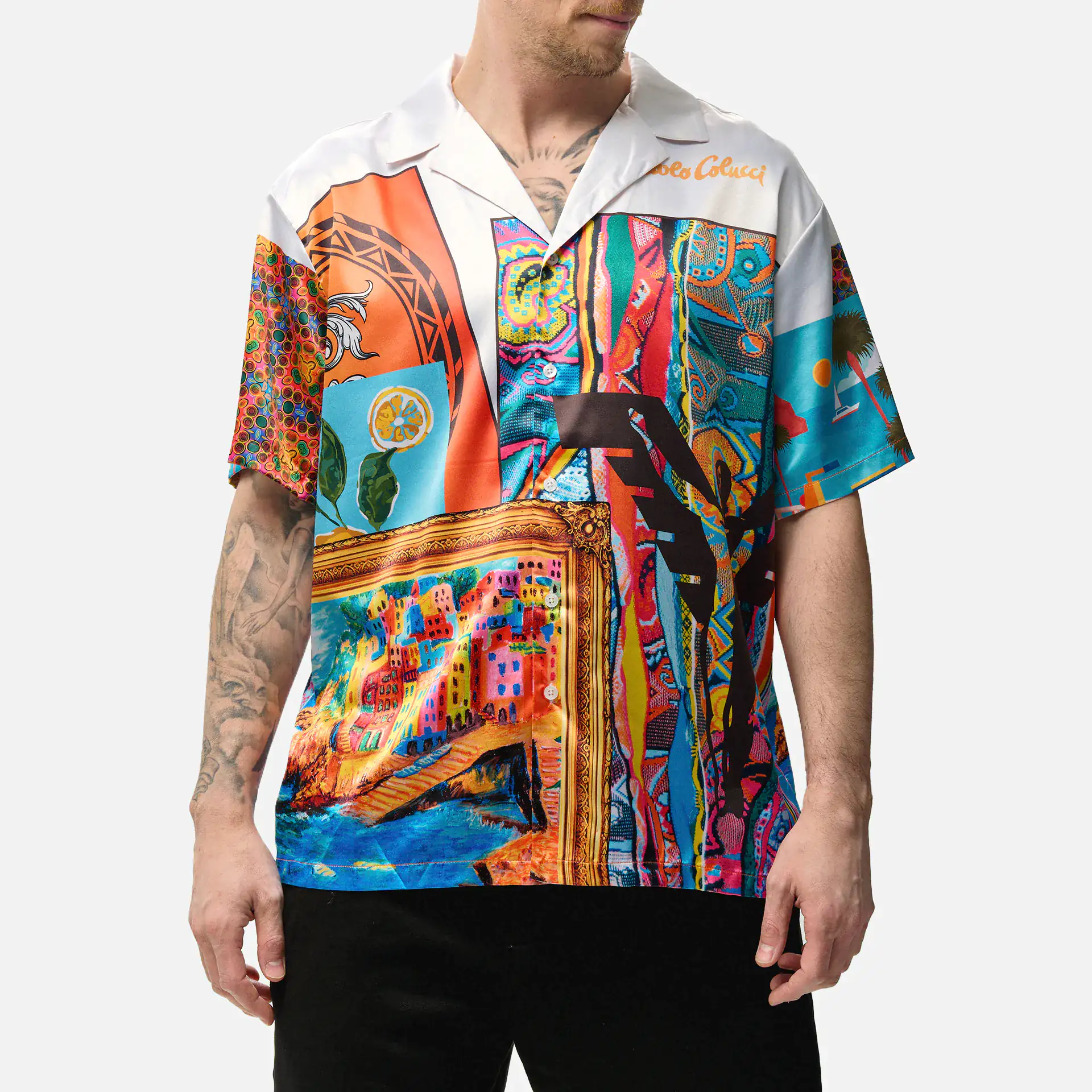 Carlo Colucci Shirt Multicolor