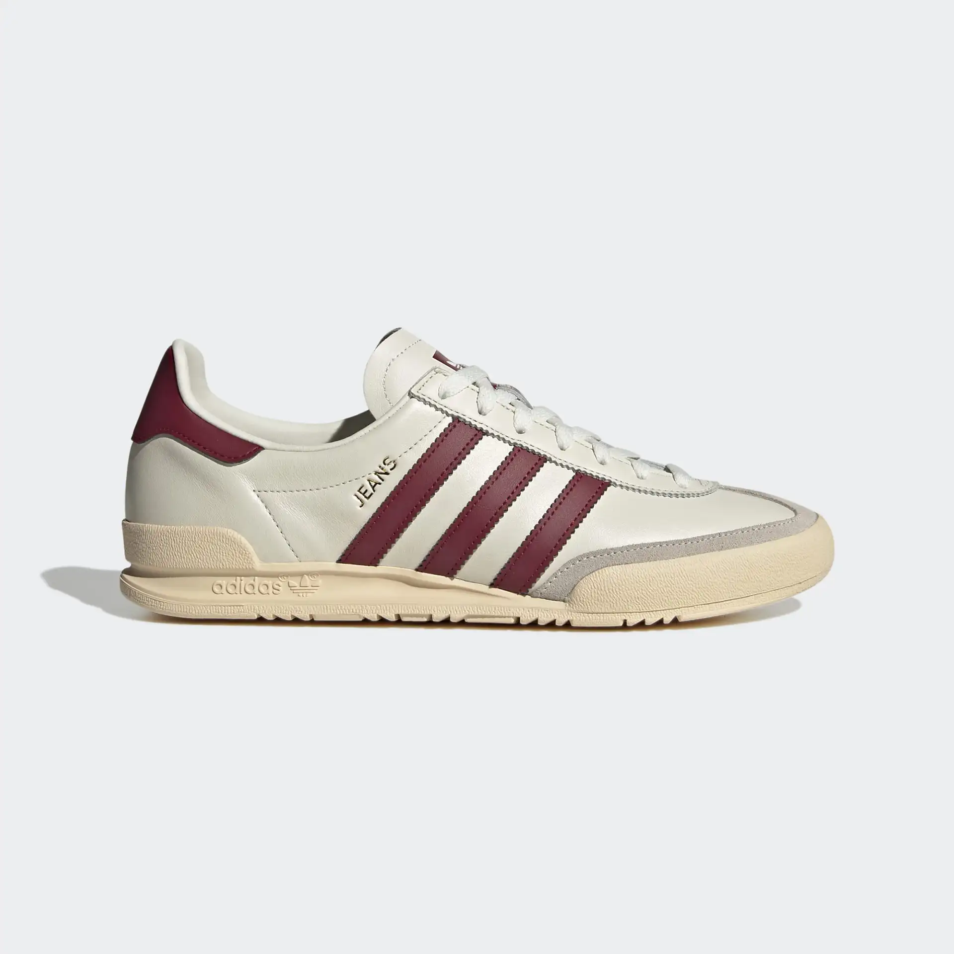 adidas Originals Jeans  Sneakers Chalk White/Collegiate Burgundy