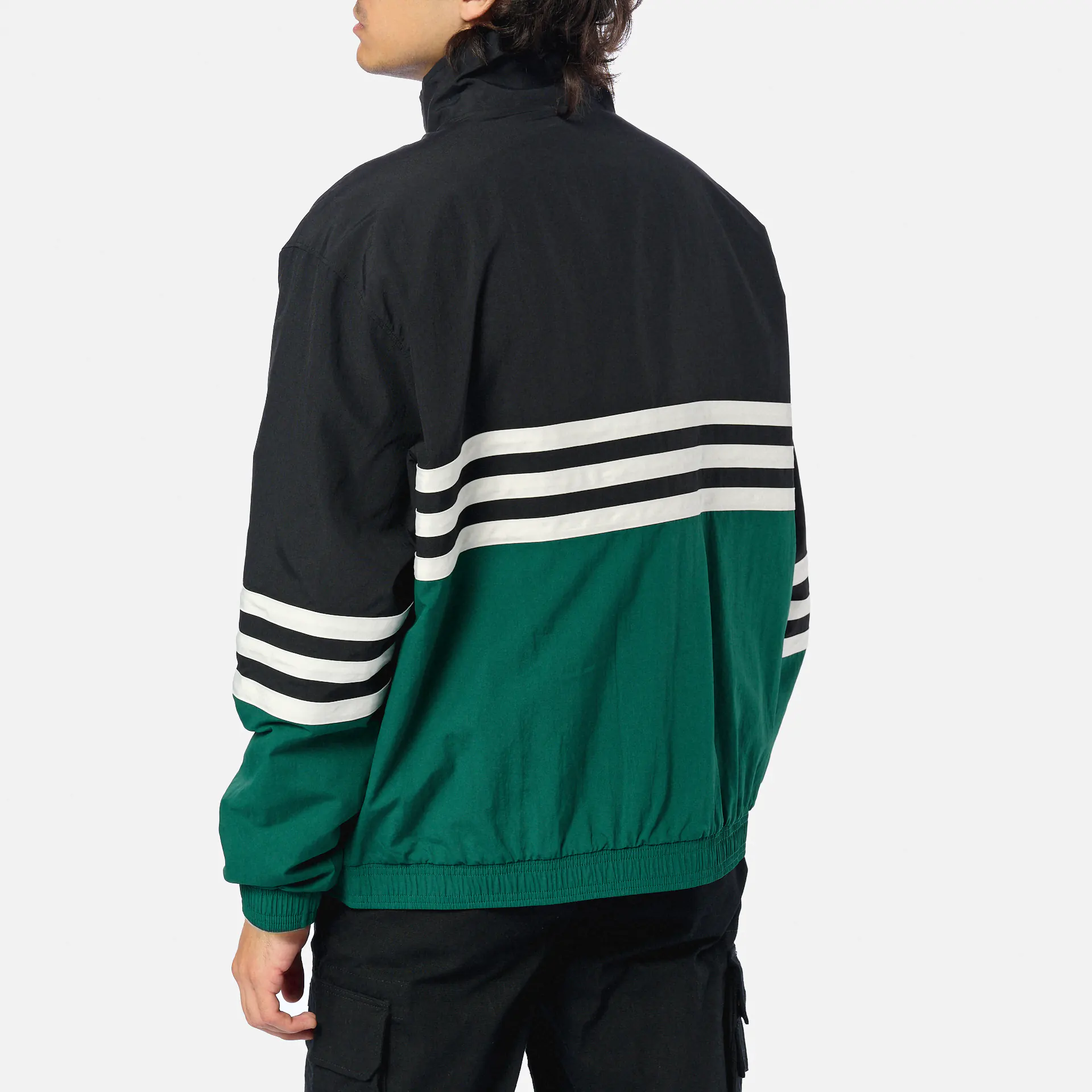 Adidas Archive Track Top Black/Collegiate Green
