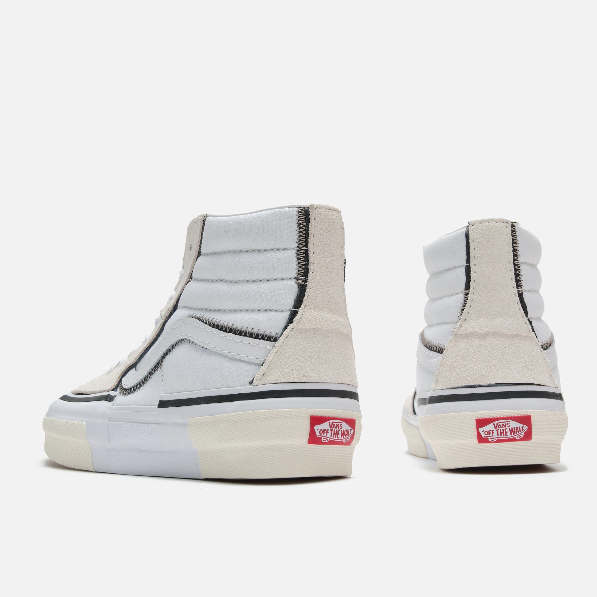 Vans SK8-Hi Sneaker Reconstruct True White Vans SK8-Hi Sneaker Reconstruct True White