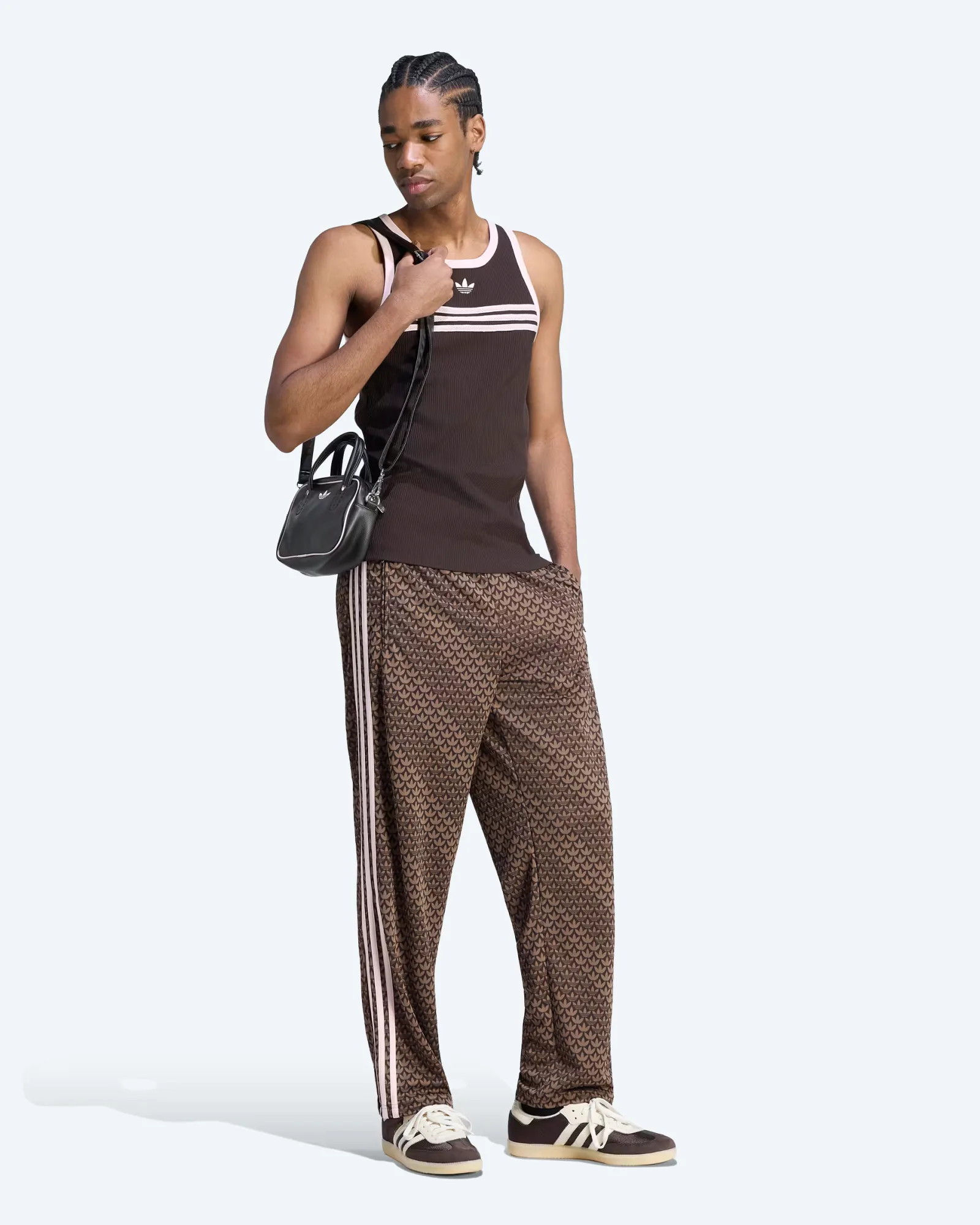 adidas Originals Firebird Monogram Track Pants Aurora Coffee/Earth Strata