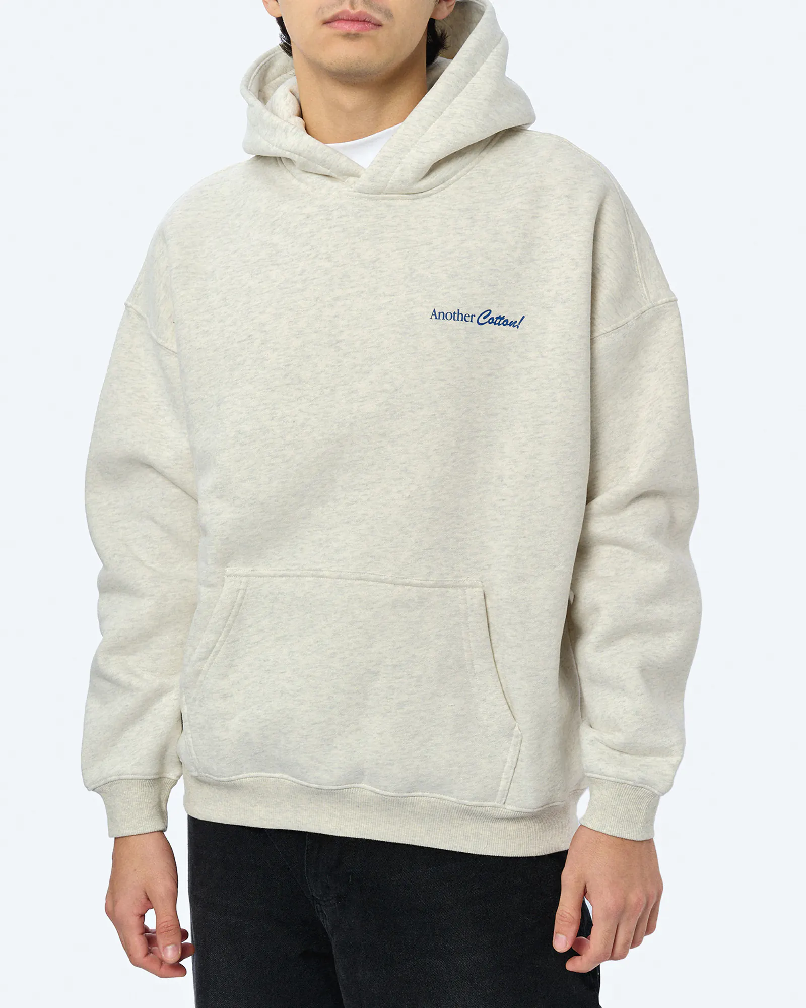 Another Cotton Breakfast Club Oversized Hoodie Grey Another Cotton Breakfast Club Oversized Hoodie Grey