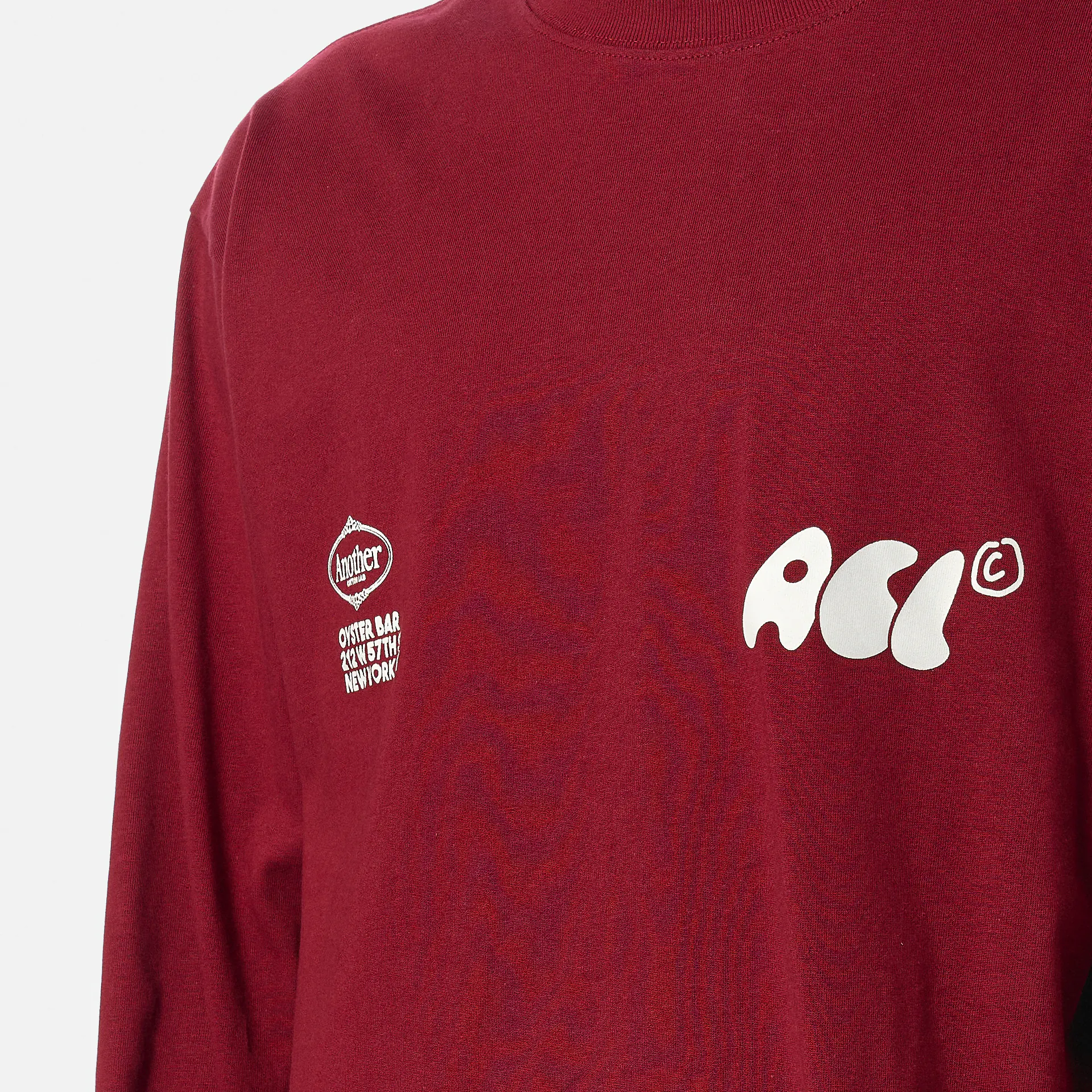 Another Cotton Oyster and Champange Longsleeve Red
