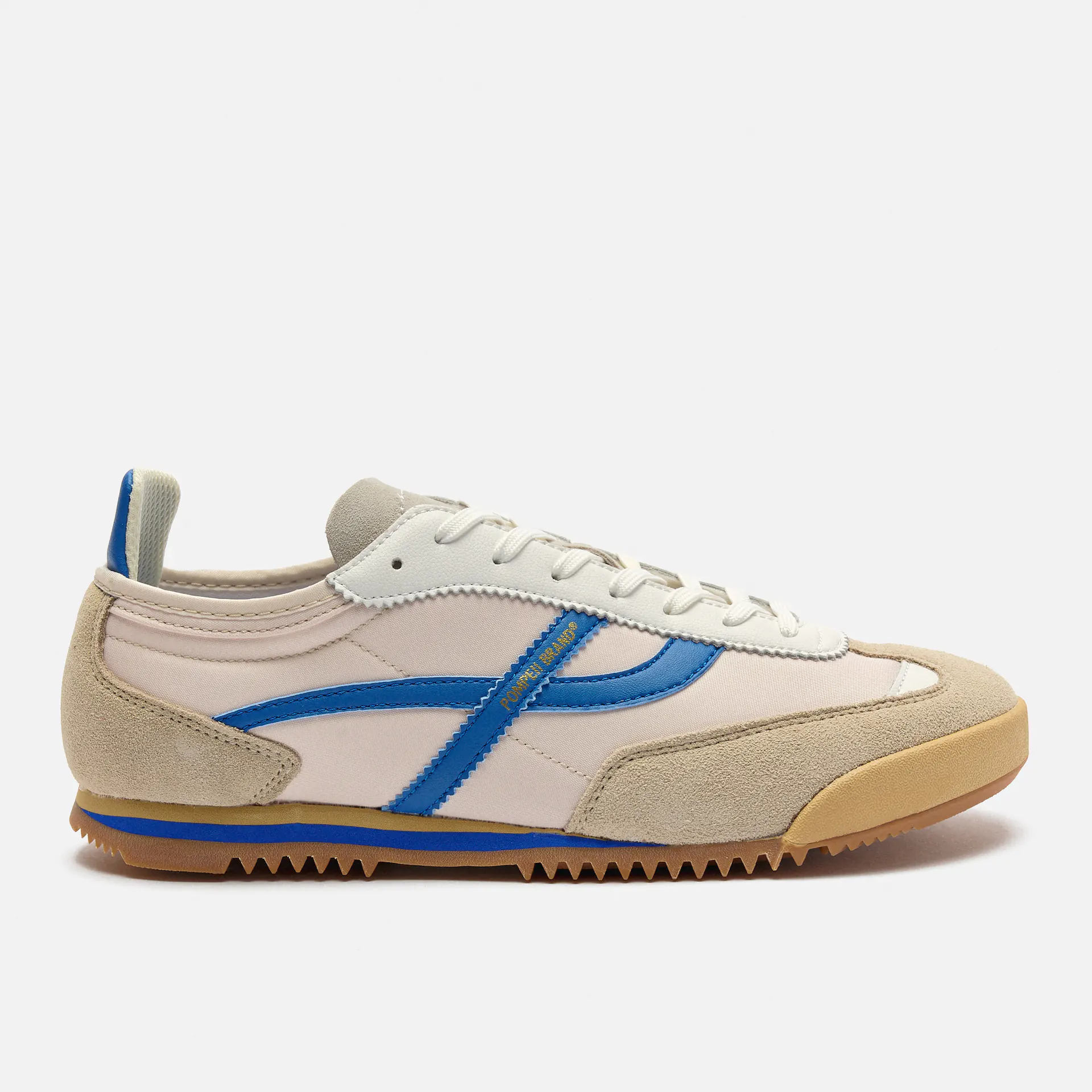 POMPEII Kite Nylon Sneaker Off White/Blue