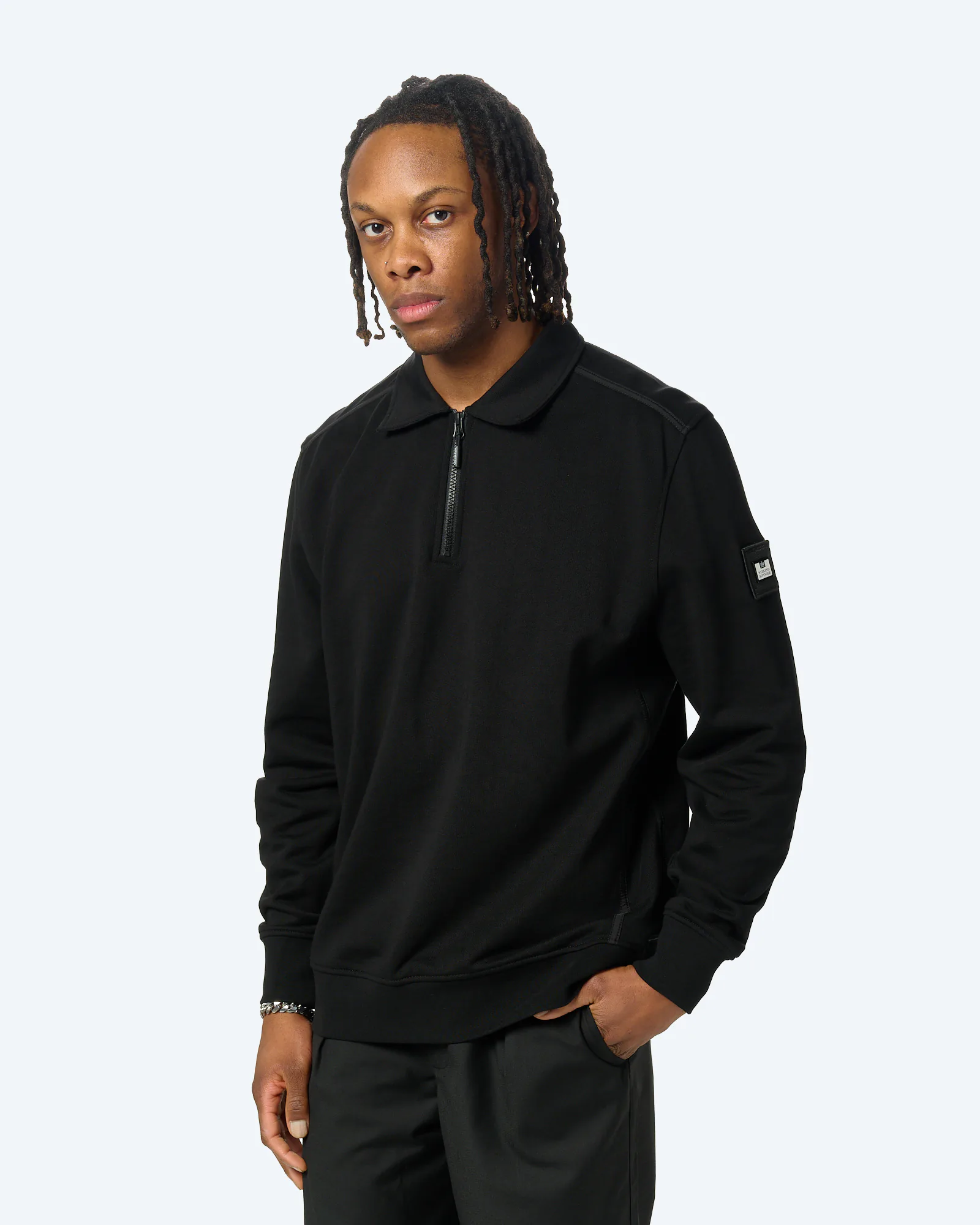 Weekend Offender Sidi Polo Sweatshirt Black